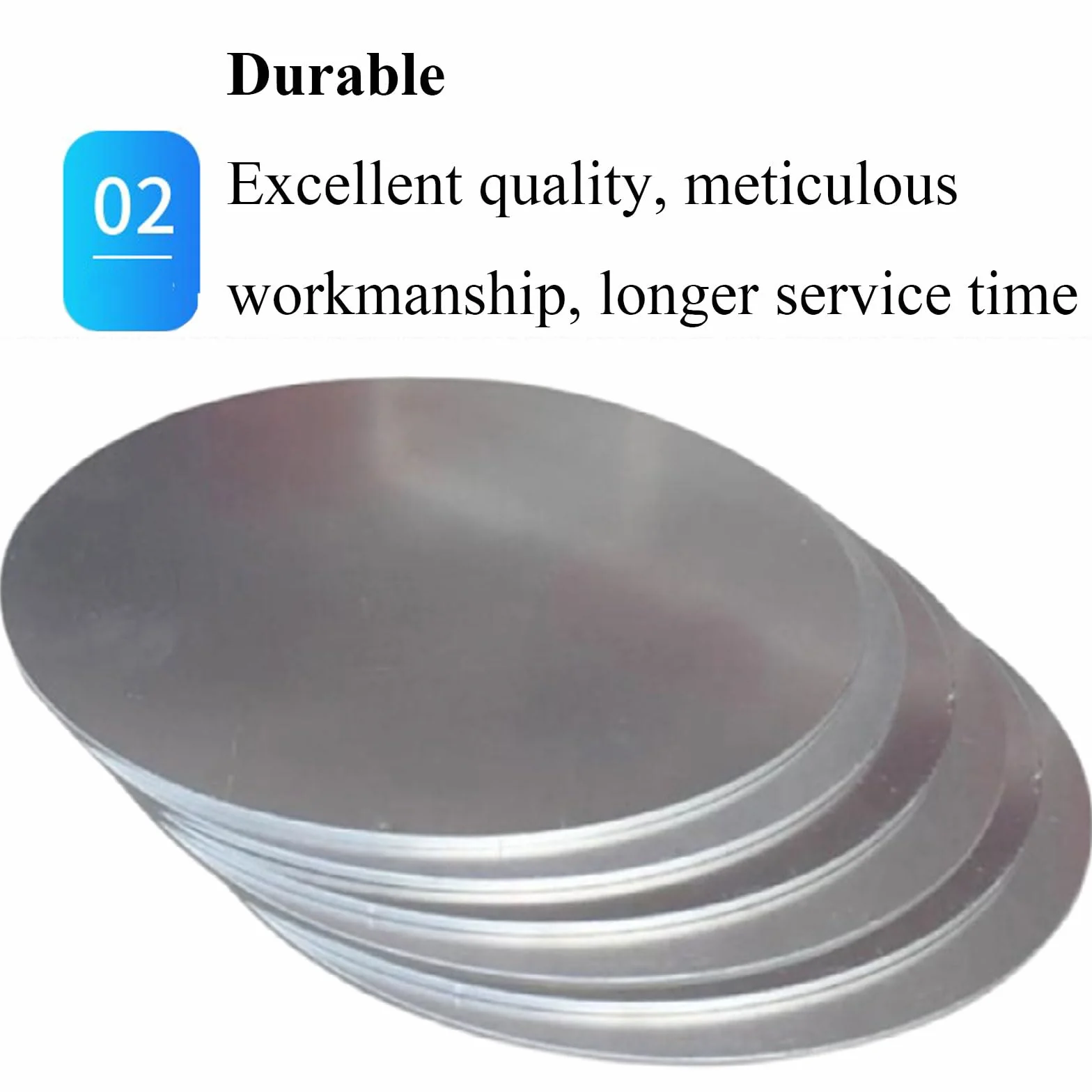 6061 Lekkie okrągłe tarcze aluminiowe – grubość 3 mm, średnica od 100 mm do 300 mm – wszechstronne do spawania i rękodzieła(200mm)