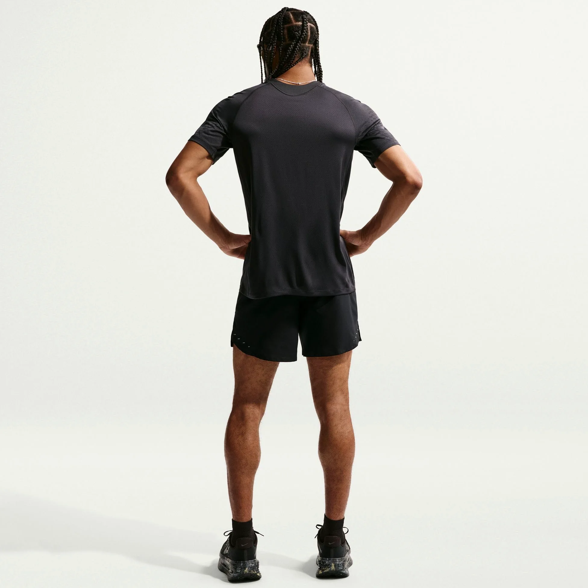 NIKE Górna część z krótkim rękawem Mężczyźni Nike Stride Nike Dri-fit Adv Kurzarm-laufoberteil Für Herren