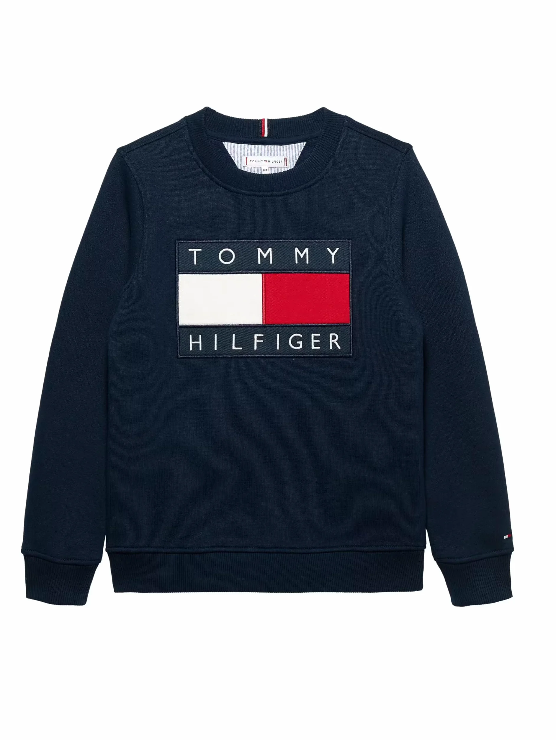 Tommy Hilfiger Bluza chłopięca granatowa