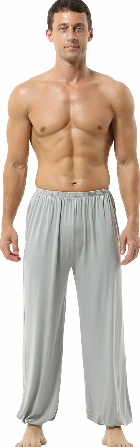 Hoerev Super Soft Modal Spandex Harem Yoga Pilates Spodnie