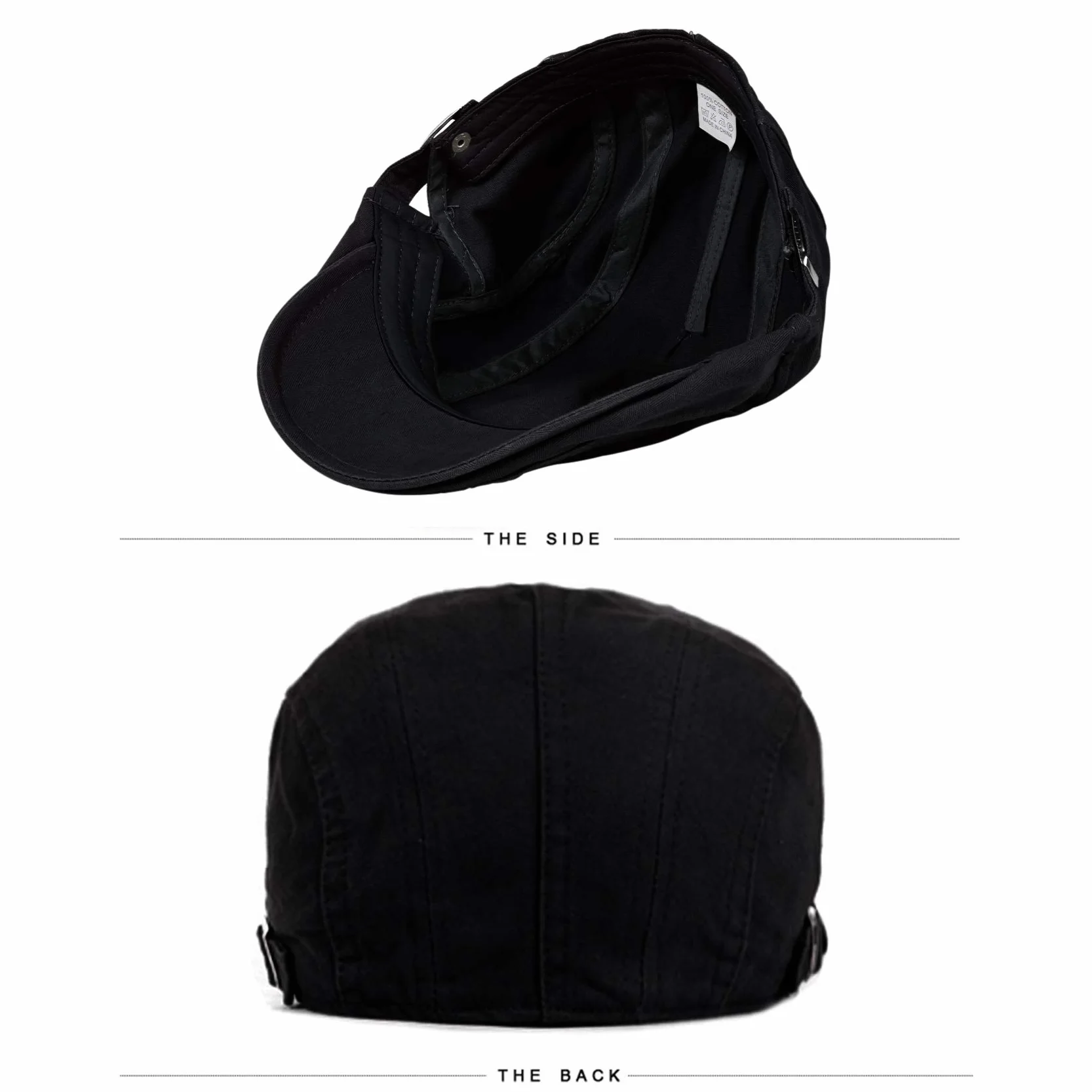 Męska Casual Flat Cap Kapelusz Newsboy Berets - Vintage Wiosna Jesień Sun Protect Kapelusze Myśliwskie Czapki Outdoorowe
