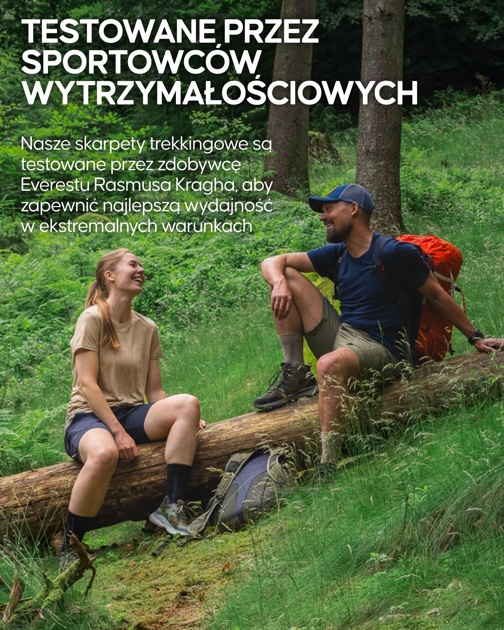 DANISH ENDURANCE Skarpety Trekkingowe z Wełny Merino z Amortyzacją, Oddychające, Przeciw Pęcherzom, dla Mężczyzn i Kobiet, Unisex