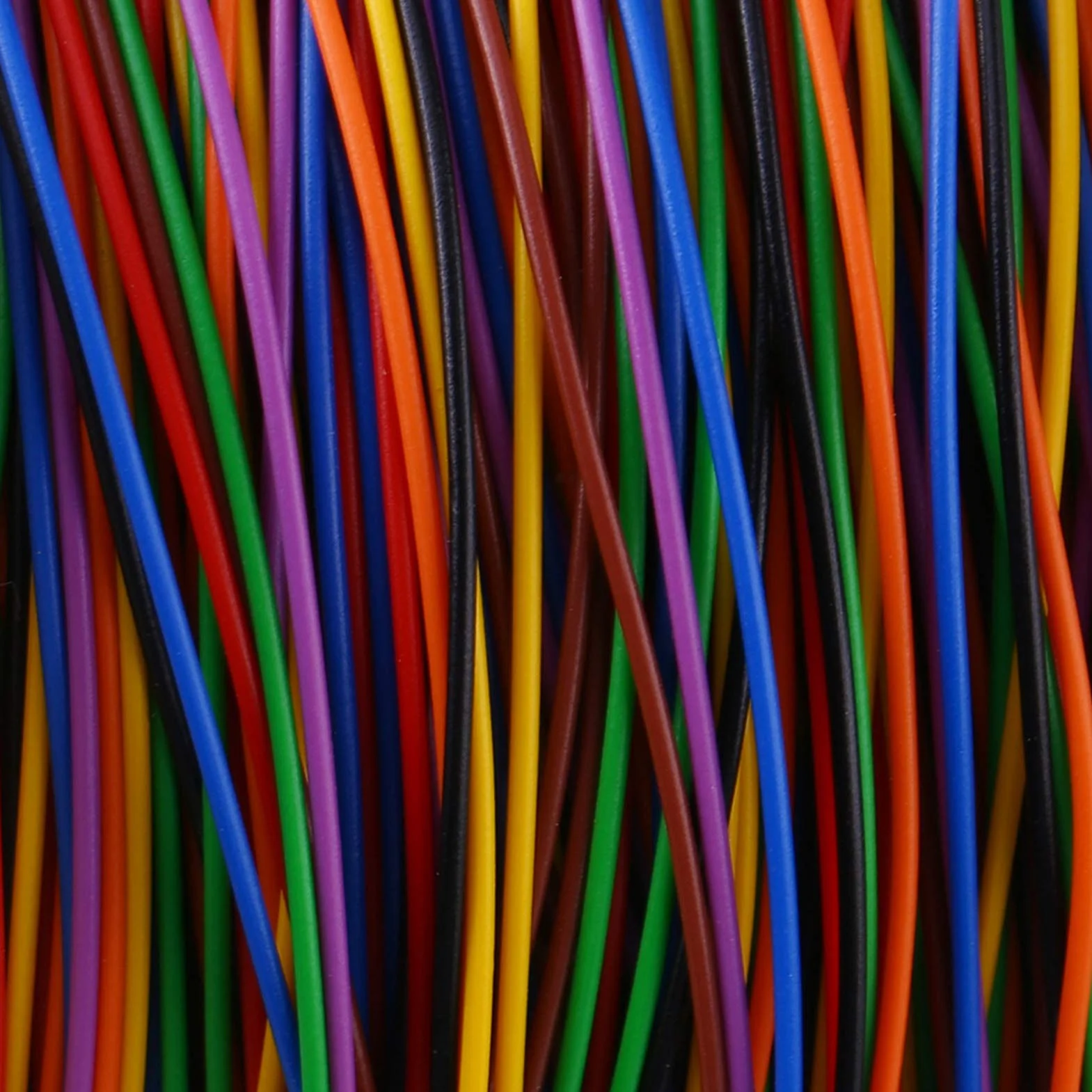 Przewody Pcb Drut Przyłączeniowy 30Awg Cynowana miedź Kolorowy P N B 30 1000 280M 8 Drut Kolorowy Owijanie Izolacji Miedziany Kabel Testowy