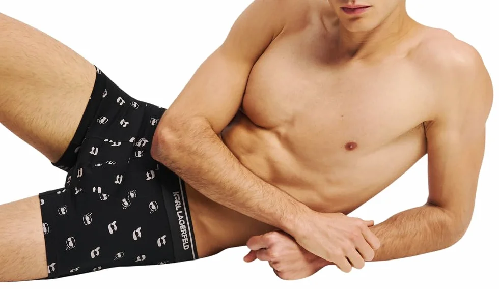 Karl Lagerfeld Mężczyźni Hotel Karl Lyocell Trunk 3 Pack