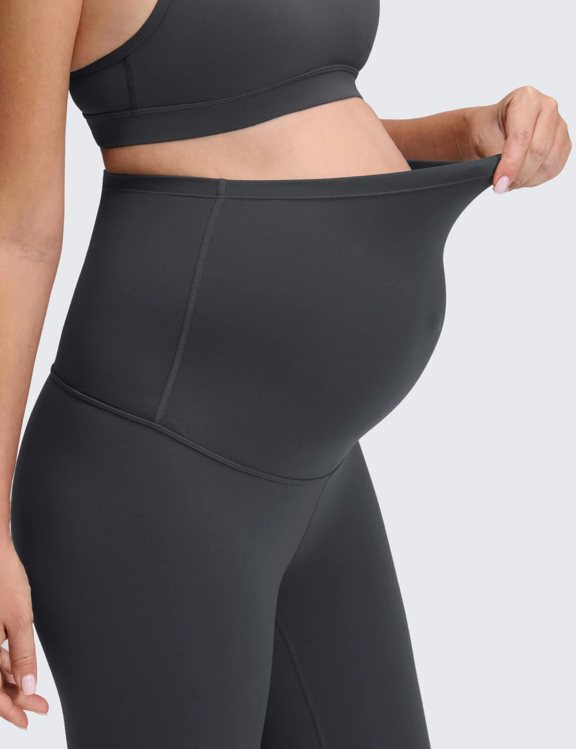 CRZ YOGA Damskie legginsy ciążowe Butterluxe 25/28" - Legginsy treningowe Over Bump
