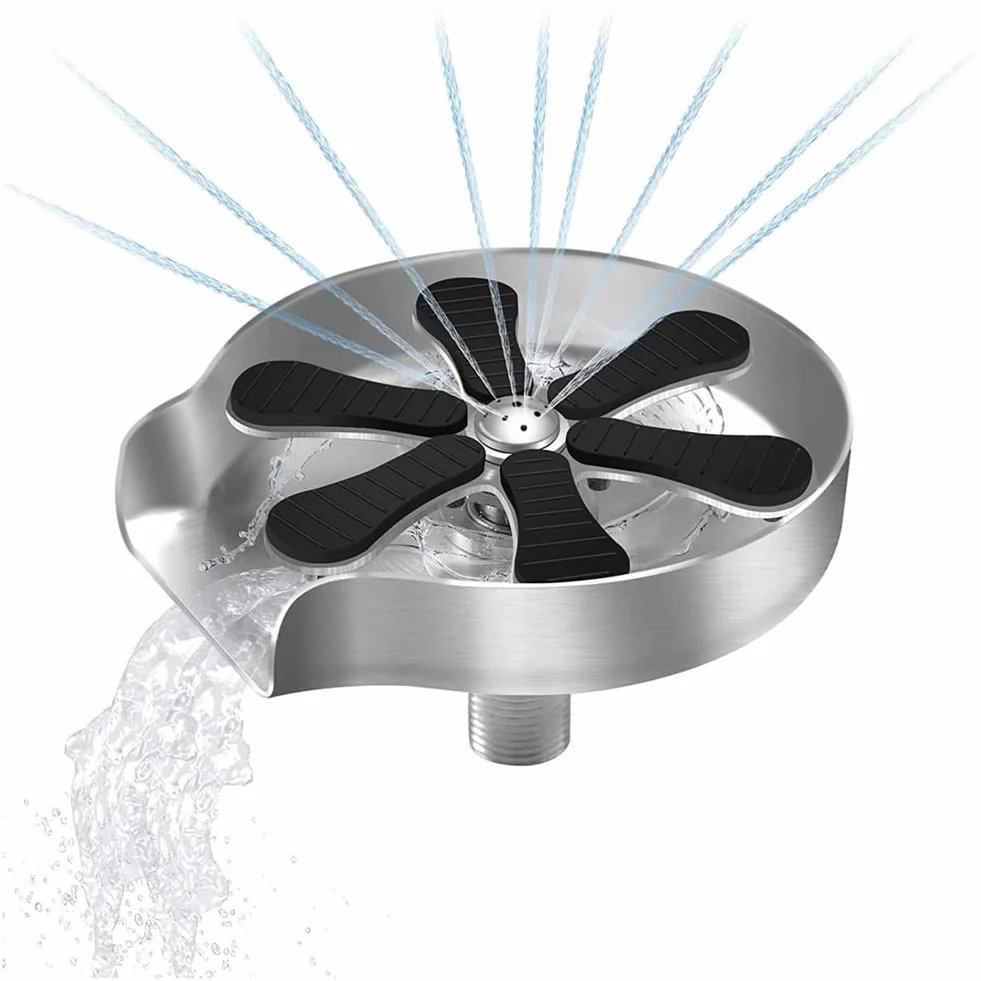 Lanko Cup Washer Glass Rinser for Kitchen Sink Tap Bottle Cleaner for Quick Cleaning at Bar Home Cafe