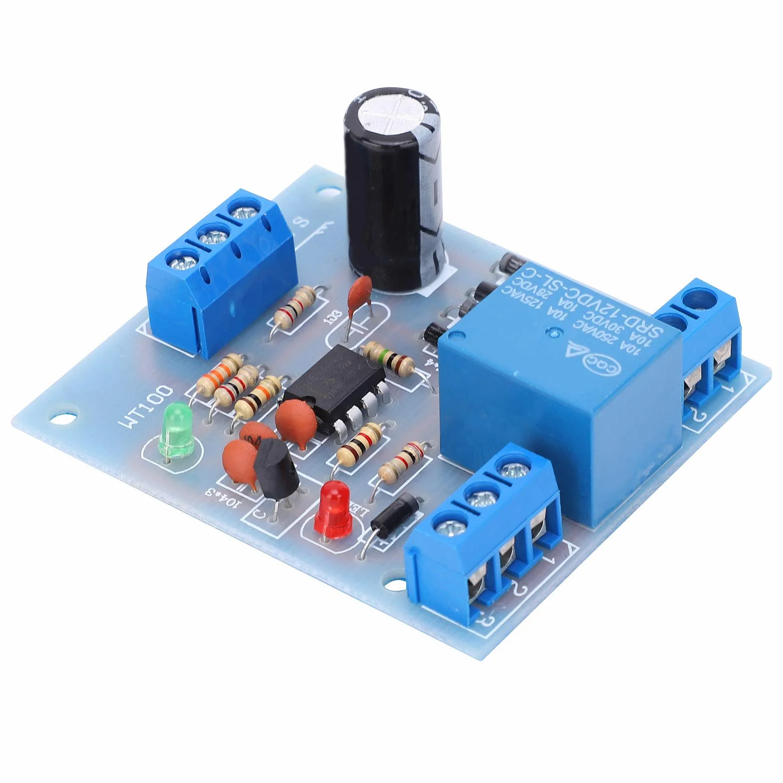 Czujnik Poziomu Cieczy 12V Elektroniczny z PCB - Moduł Przełącznika do Wykrywania i Kontroli Poziomu Wody dla Pomp Laboratoryjnych w Płynach