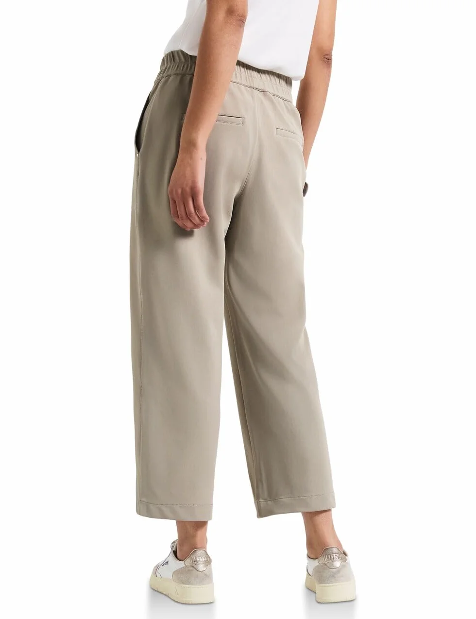 Street One Proste nogawki 7/8 Twill Kobiety