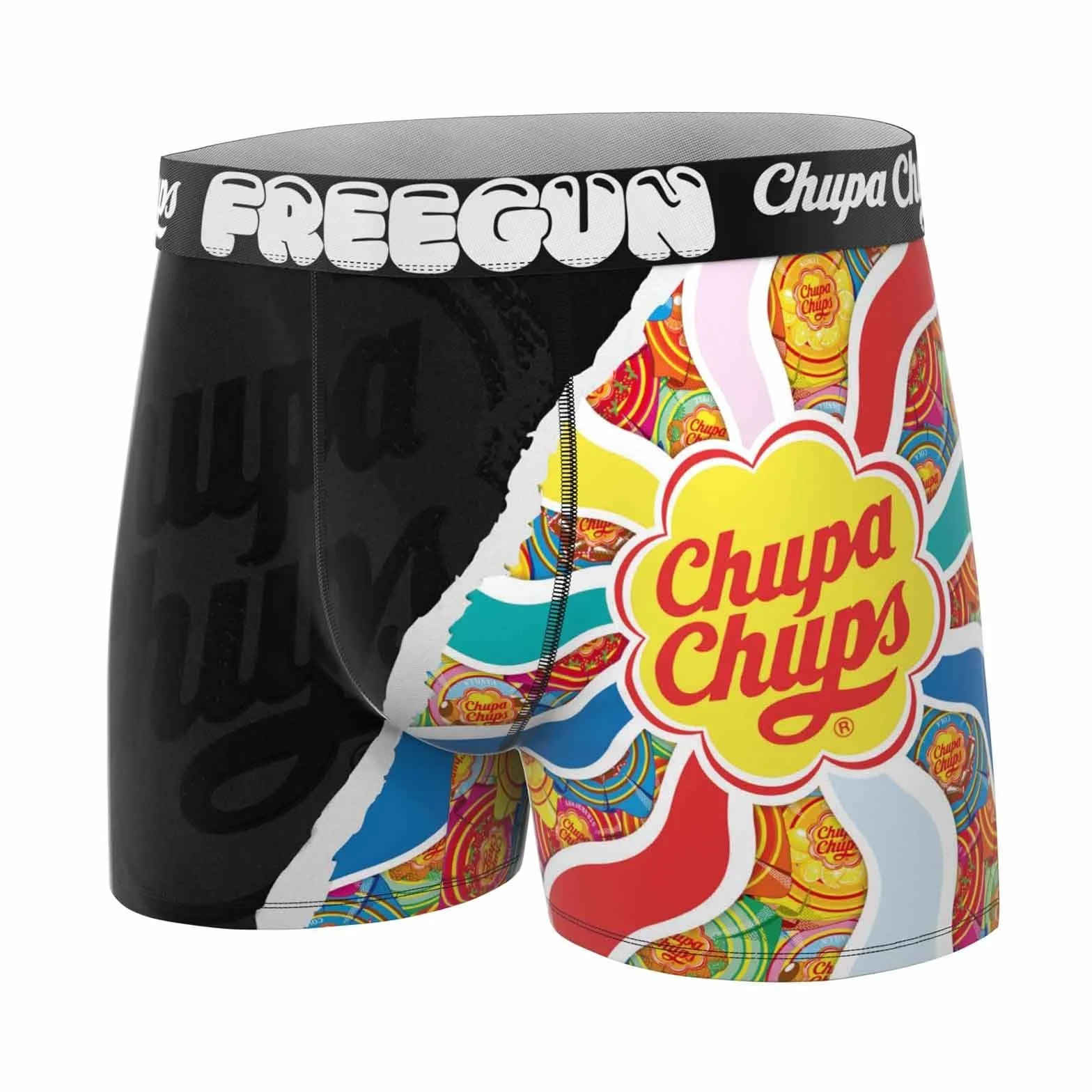 FREEGUN Bokserki męskie z mikrofibry Candy Smoczek