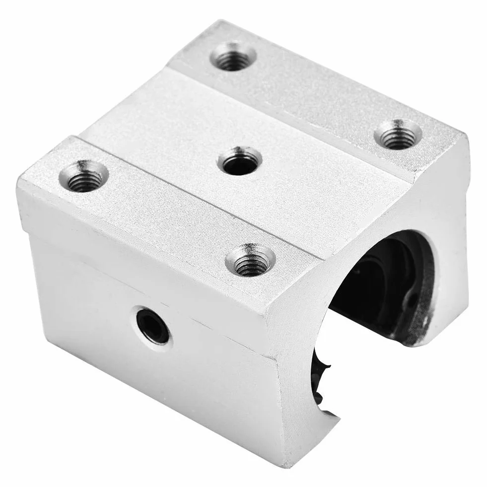 4 szt. SBR16UU 16 mm aluminiowy otwarty liniowy blok łożyska ślizgowy do części routera CNC