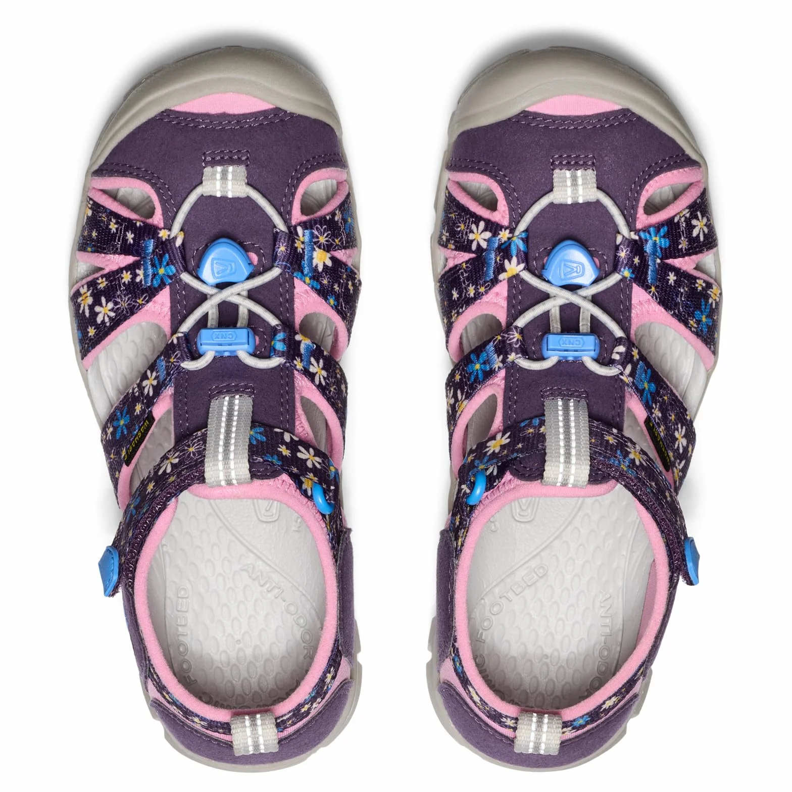 KEEN Sandały dziecięce Seacamp II CNX uniseks, Daisies Marina, 37 EU