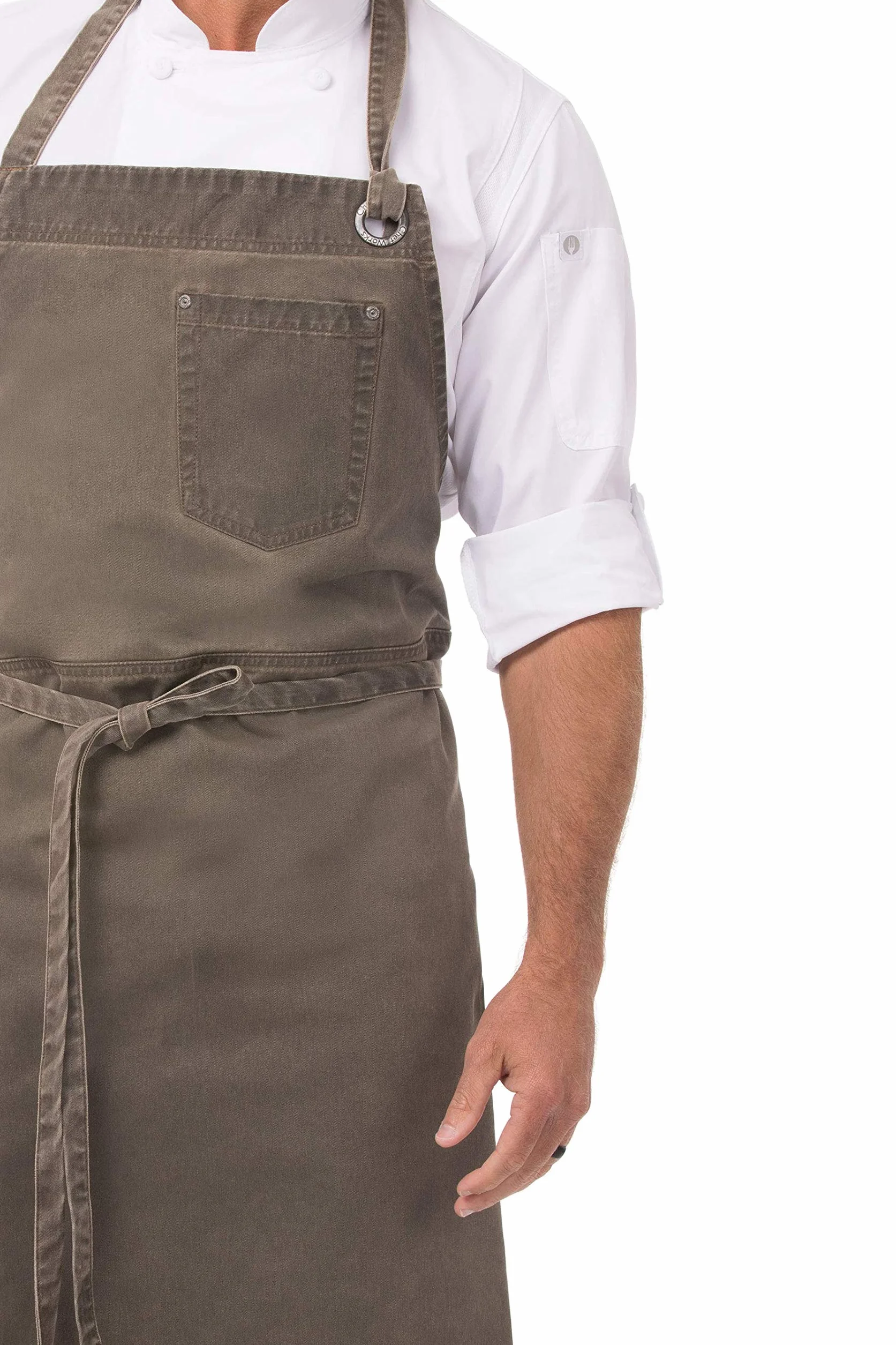 Chef Works Dorset fartuch na szelkach