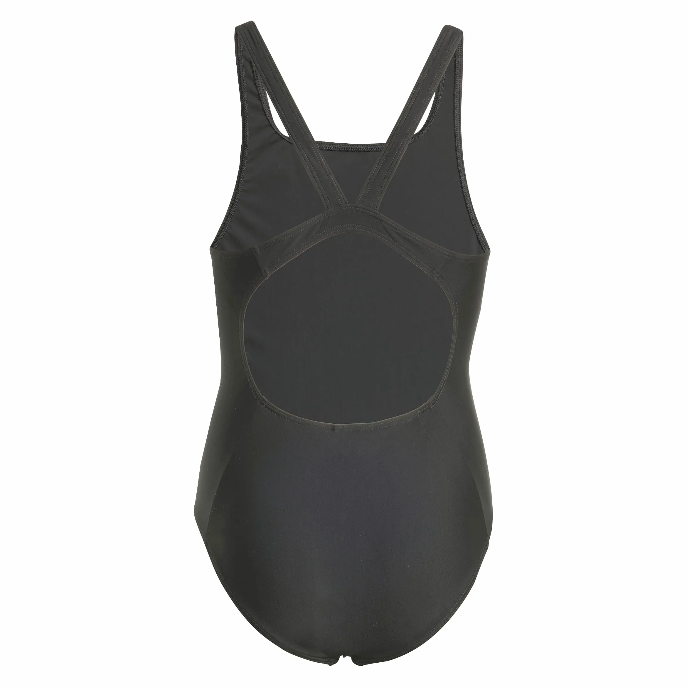 adidas Dziewczynki V-Back Swimsuit Kids Swimwear, Black, 11-12 Years