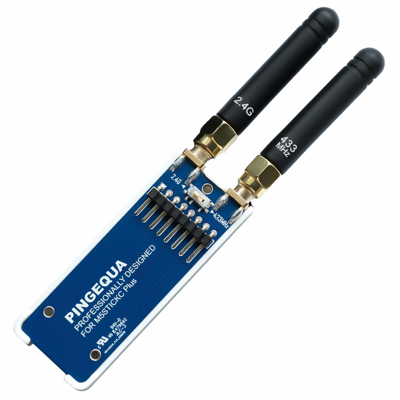 Moduł RF 2 w 1 dla M5Stack StickC Plus, obsługuje NRF24 2,4 GHz i CC1101 433 MHz, kompatybilny z M5Stack StickC Plus 1.1 i 2 z oprogramowaniem Bruce