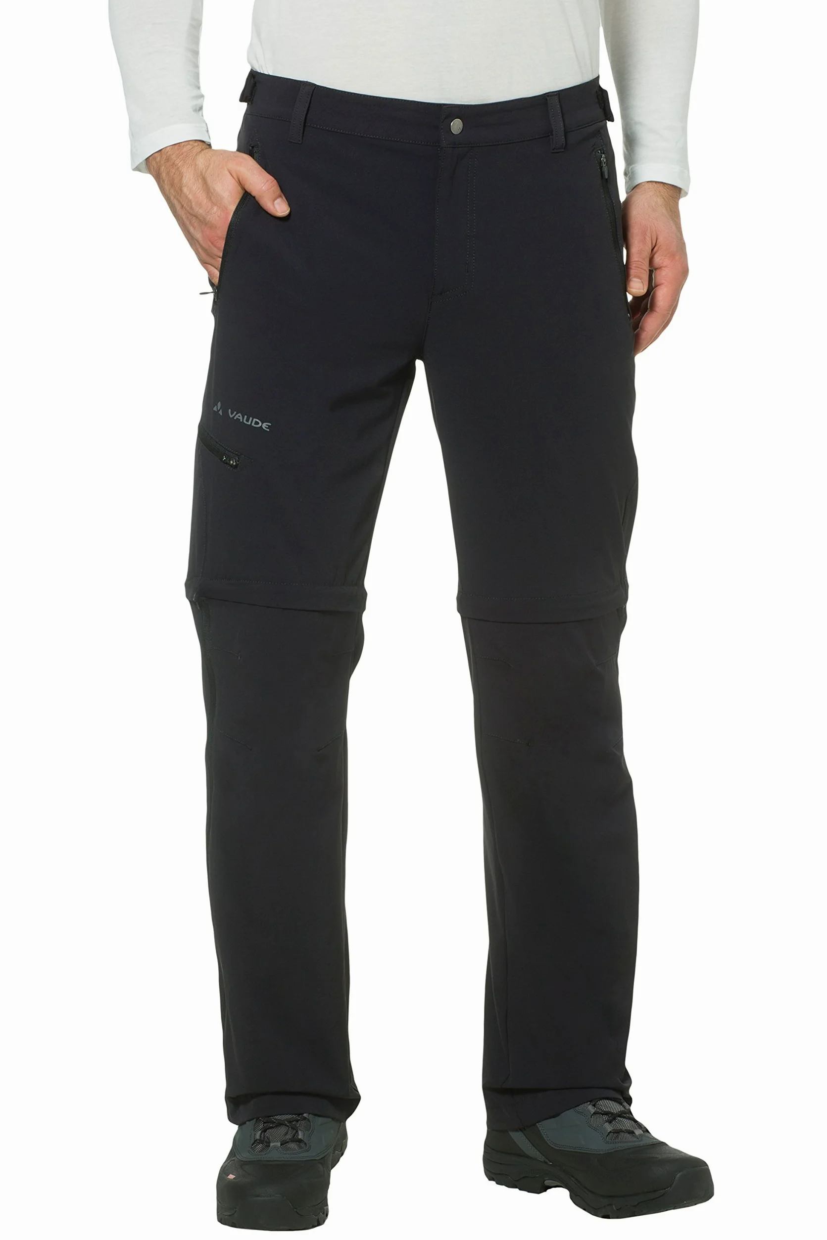 VAUDE Męskie Spodnie Farley Stretch T-zip II - Spodnie Mężczyźni