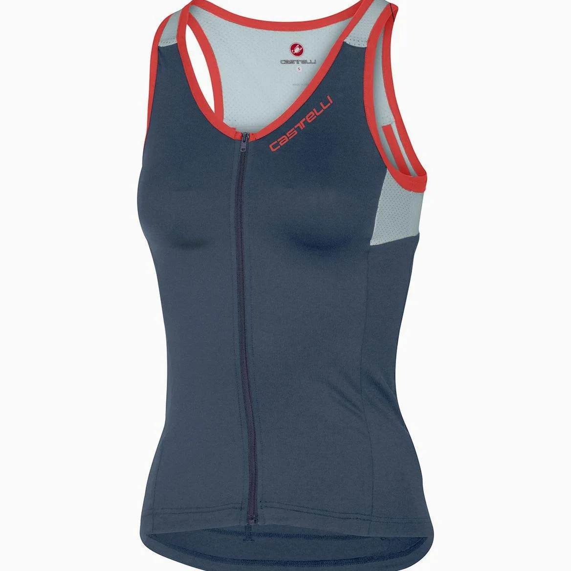 CASTELLI Słoneczny Top Biustonosz Sportowy Damski