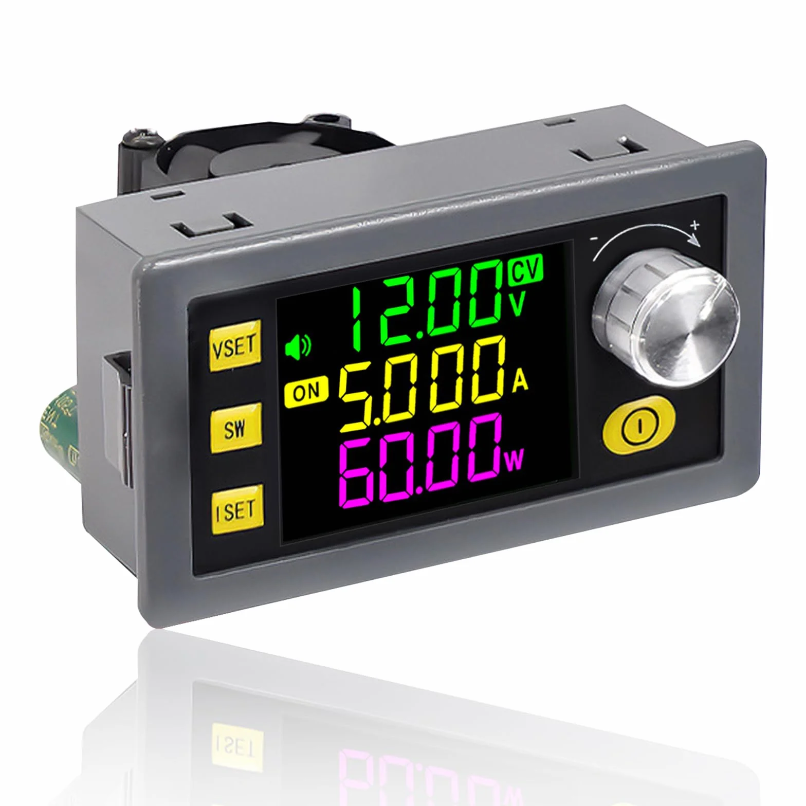 DC regulowany przetwornik Buck-Boost regulator napięcia DC6-36V 60W sterowanie numeryczne napięcie podnoszenia,stałe napięcie stały prąd moduł ładowania solarnego wyświetlacz LCD
