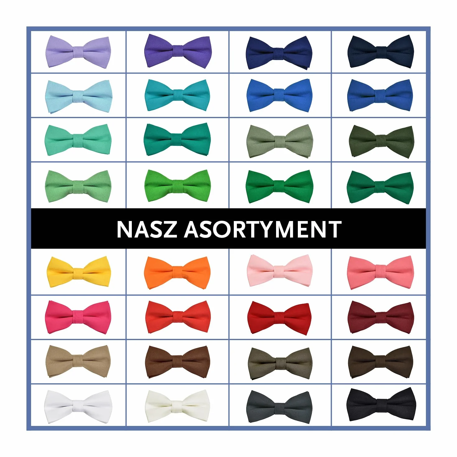 DonDon Muszka męska dla chłopców lub niemowląt matowa, zawiązana i regulowana, wykonana z bawełny gabardynowej – uroczysty dodatek na ślub, komunię i uroczystości