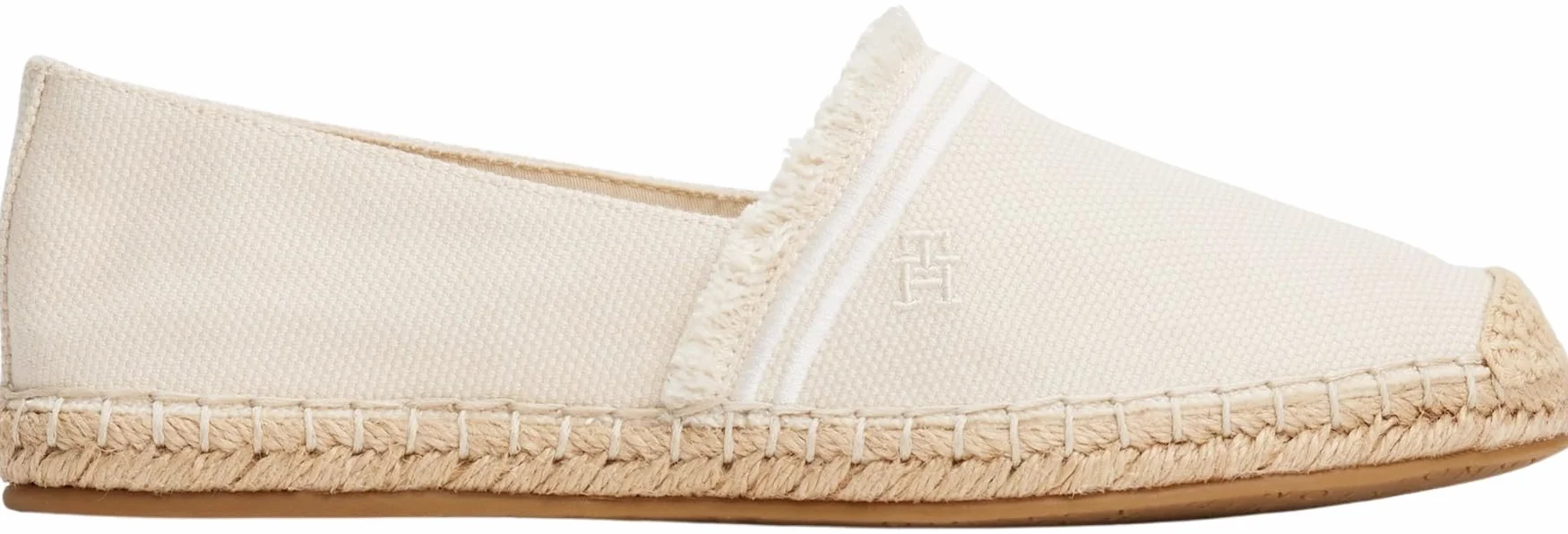 Tommy Hilfiger Kobiety Fringe Canvas Closed Espadrille Fw0fw08881Espadryle