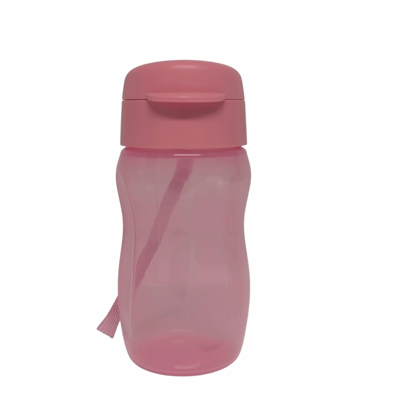 Tupperware to Go Eco Easy Flip Top butelka dla dzieci, 310 ml, z uchwytem do noszenia (różowa)