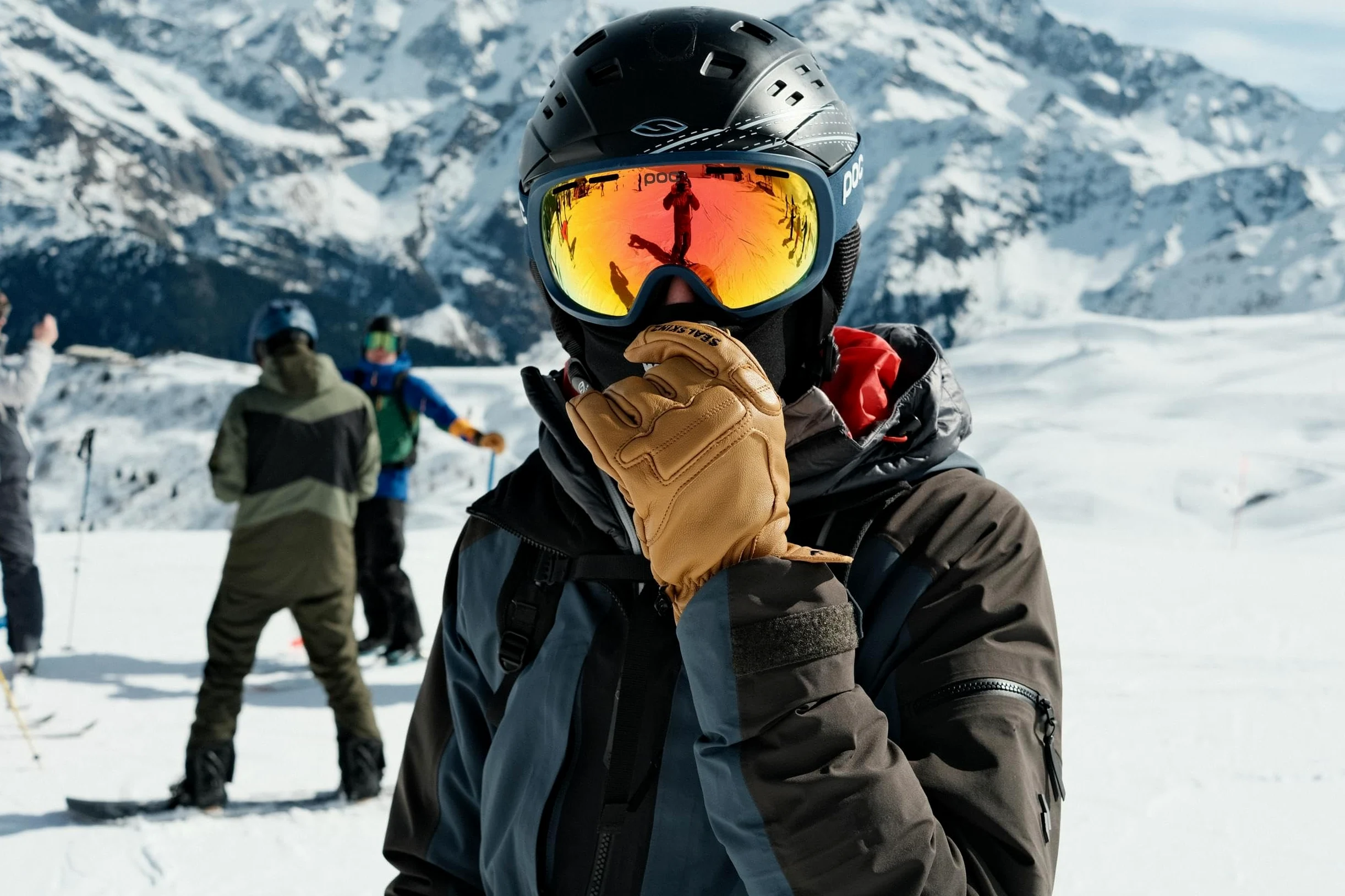 SEALSKINZ | Twyford Fusion Control unisex wodoodporna kozia skóra na zimną pogodę rękawice robocze i codzienne zimowe | podszewka z wełny merynosów | trójwarstwowa technologia izolacji, @@, S