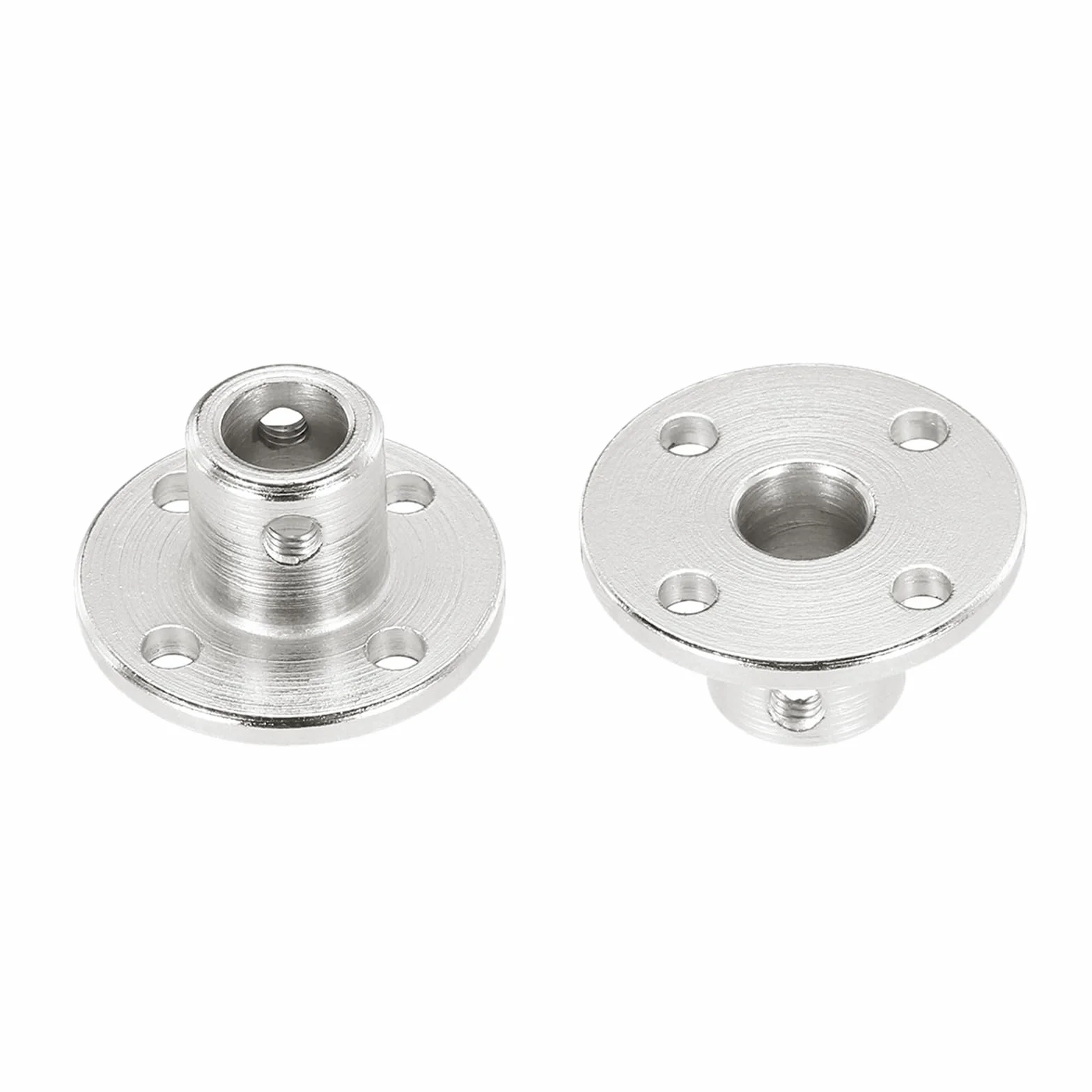 QUARKZMAN 1 sztuka 6,35 mm łącznik kołnierzowy do modelu Rigid Guide akcesoria do sprzęgła oś wału, złączki z mini kluczem imbusowym i śrubą mocującą do silników modeli RC DIY, 1 sztuka