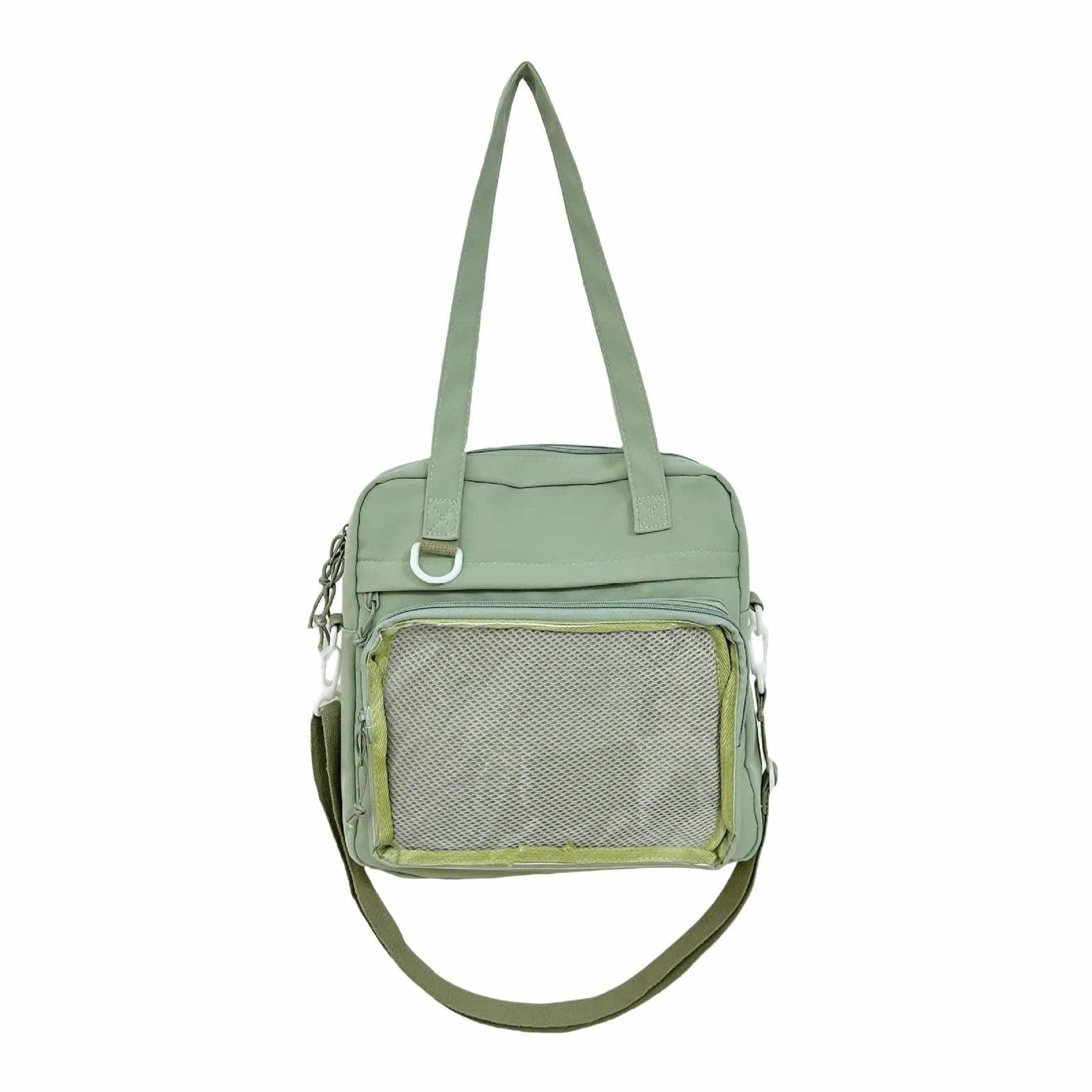 Kawaii torby crossbody dla kobiet Ita torby kurierskie urocza przezroczysta torba ITA japońskie torby na ramię w stylu anime idealne dla studentów i codziennego użytku, przezroczysta torba na ramię