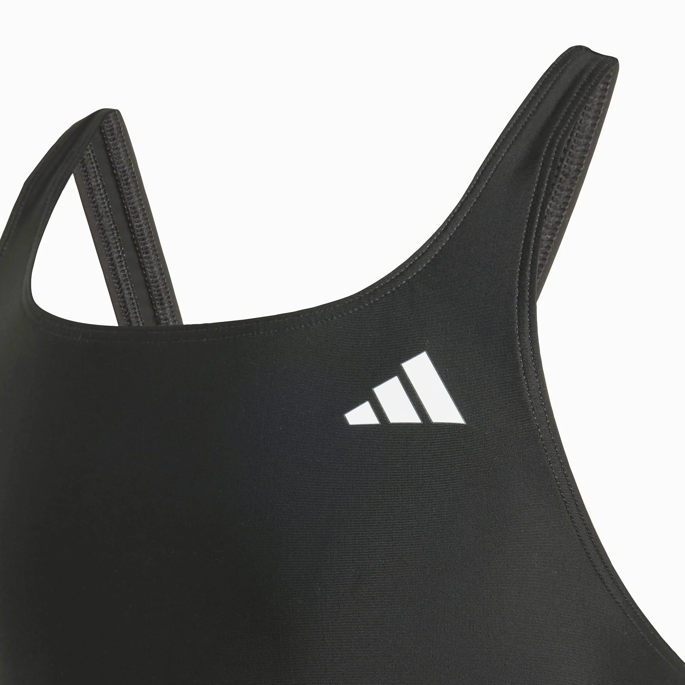 adidas Dziewczynki V-Back Swimsuit Kids Swimwear, Black, 11-12 Years