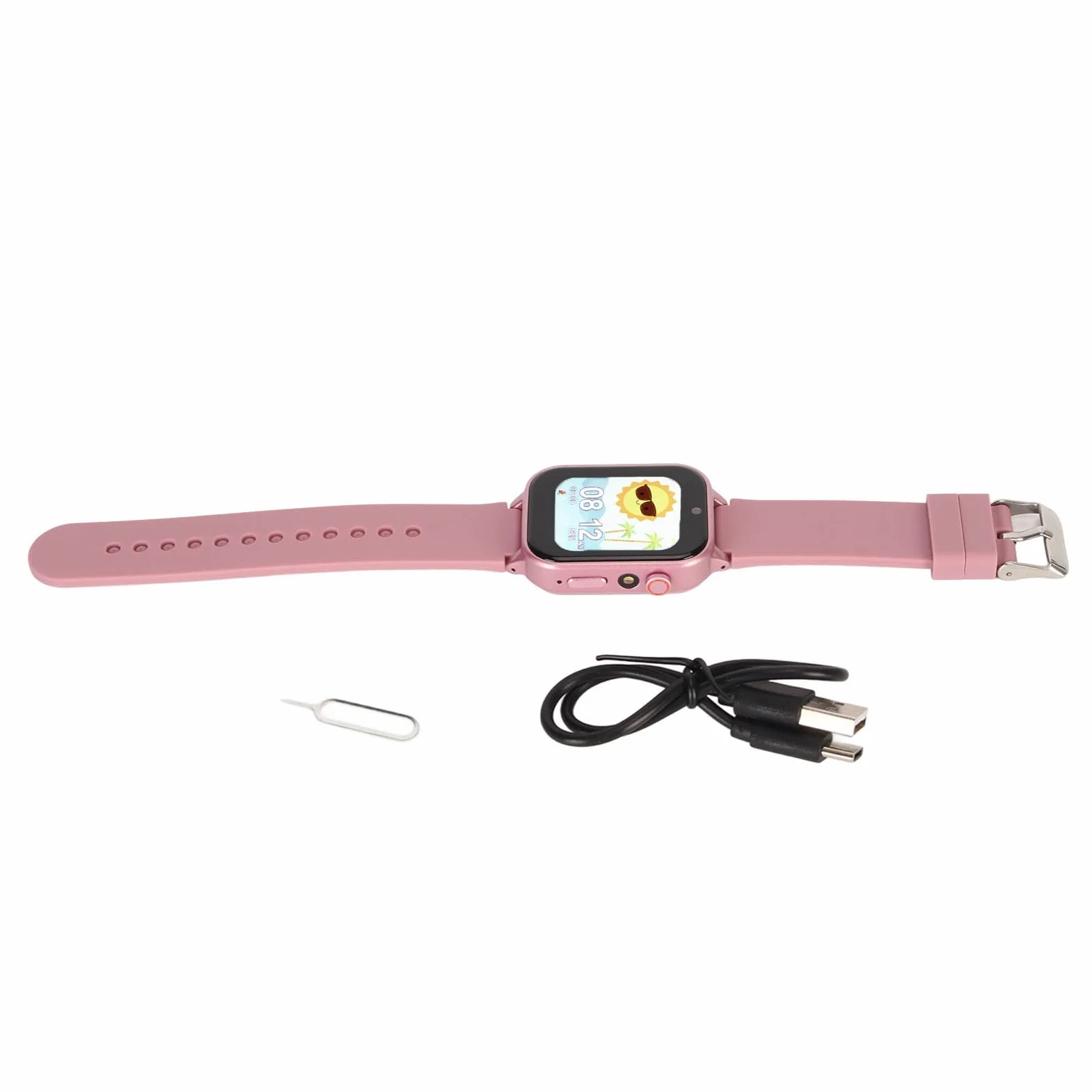 Inteligentny zegarek HD Smart Watch dla dzieci 4-12 lat z grami MP3 budzikiem krokomierzem