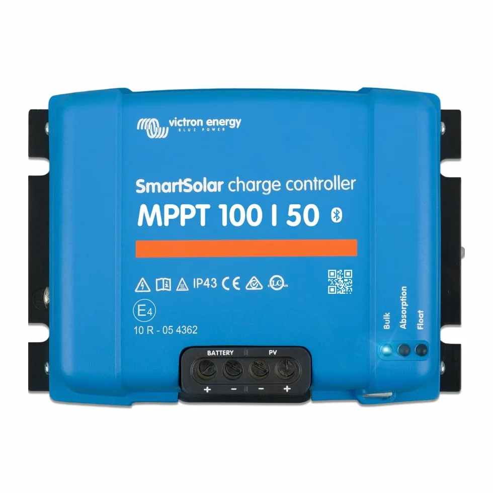 Victron Energy SmartSolar MPPT 100V 50 amp 12/24-Volt Kontroler Ładowania Słonecznego (Bluetooth)