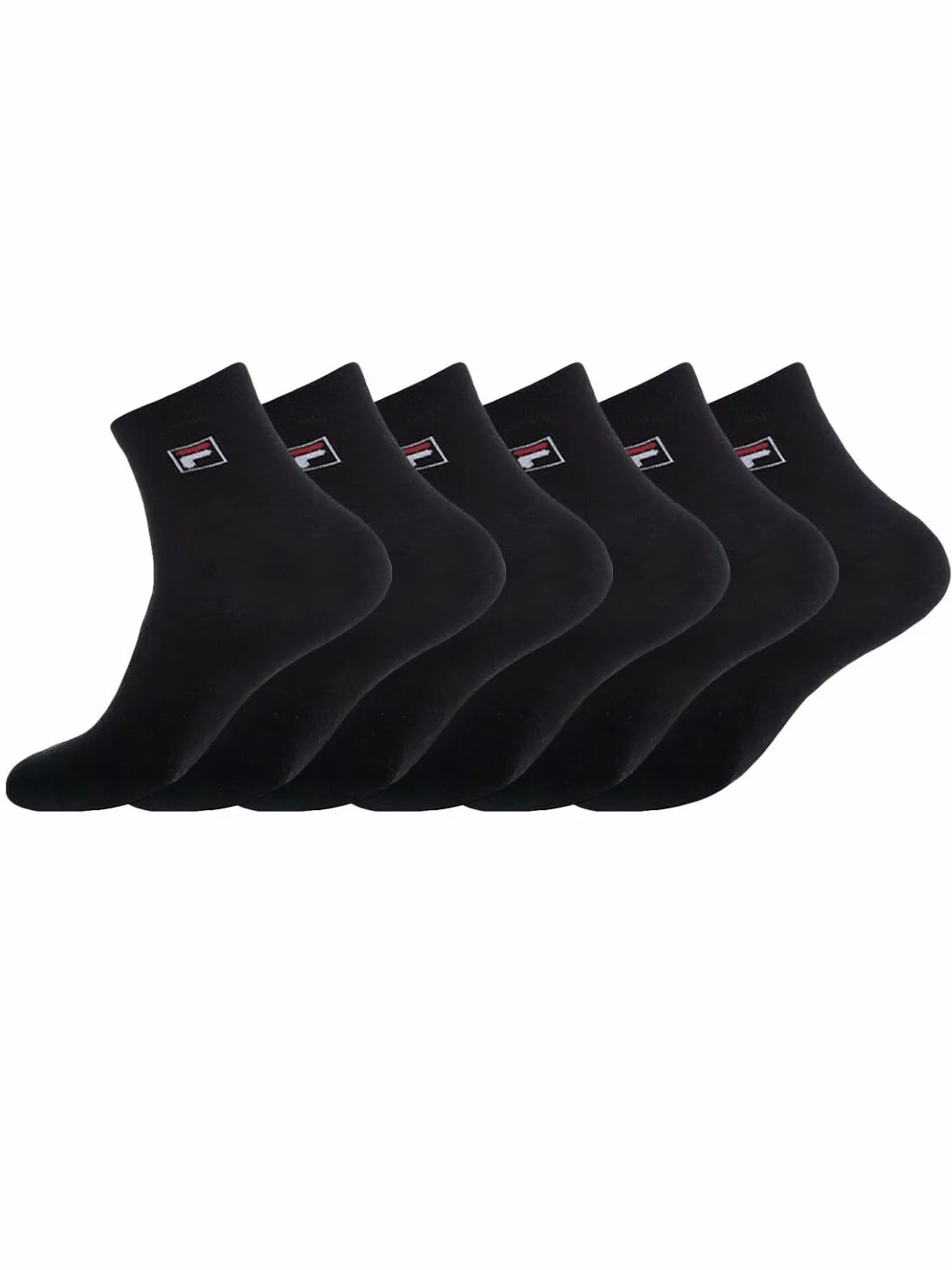 Fila Męskie skarpety sportowe (6 sztuk), czarny (Noir N1 - nr), 43-46 EU