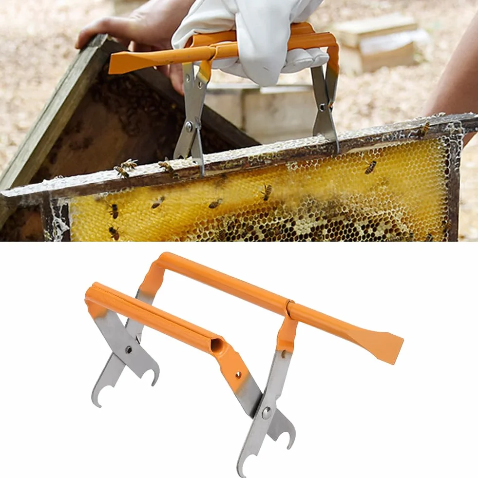 Pszczelarstwo Gniazdo Box Clip, Uchwyt Ramy Ula Ze Stali Nierdzewnej Podnośnik Capture Grip Tool Nests Box Jig Pszczelarz Sprzęt