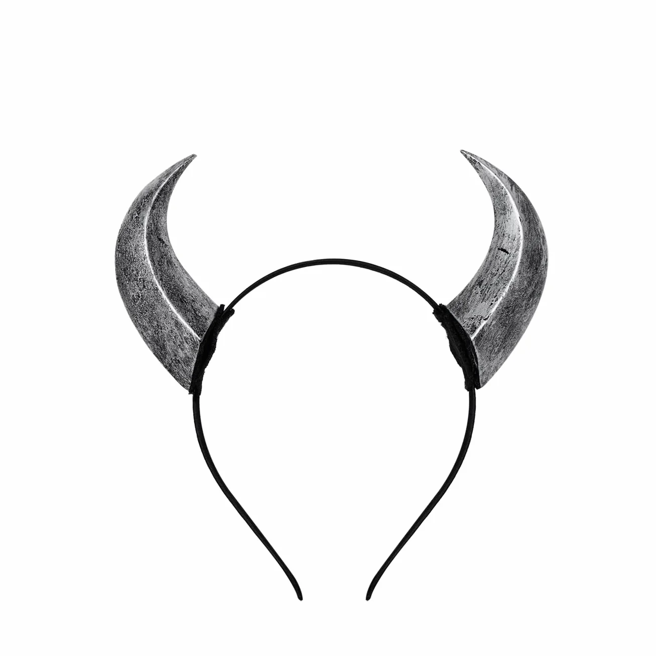 KELAND Gothic Black Feather Cape Shawl with Maleficent Horns Halloween Crow Costume