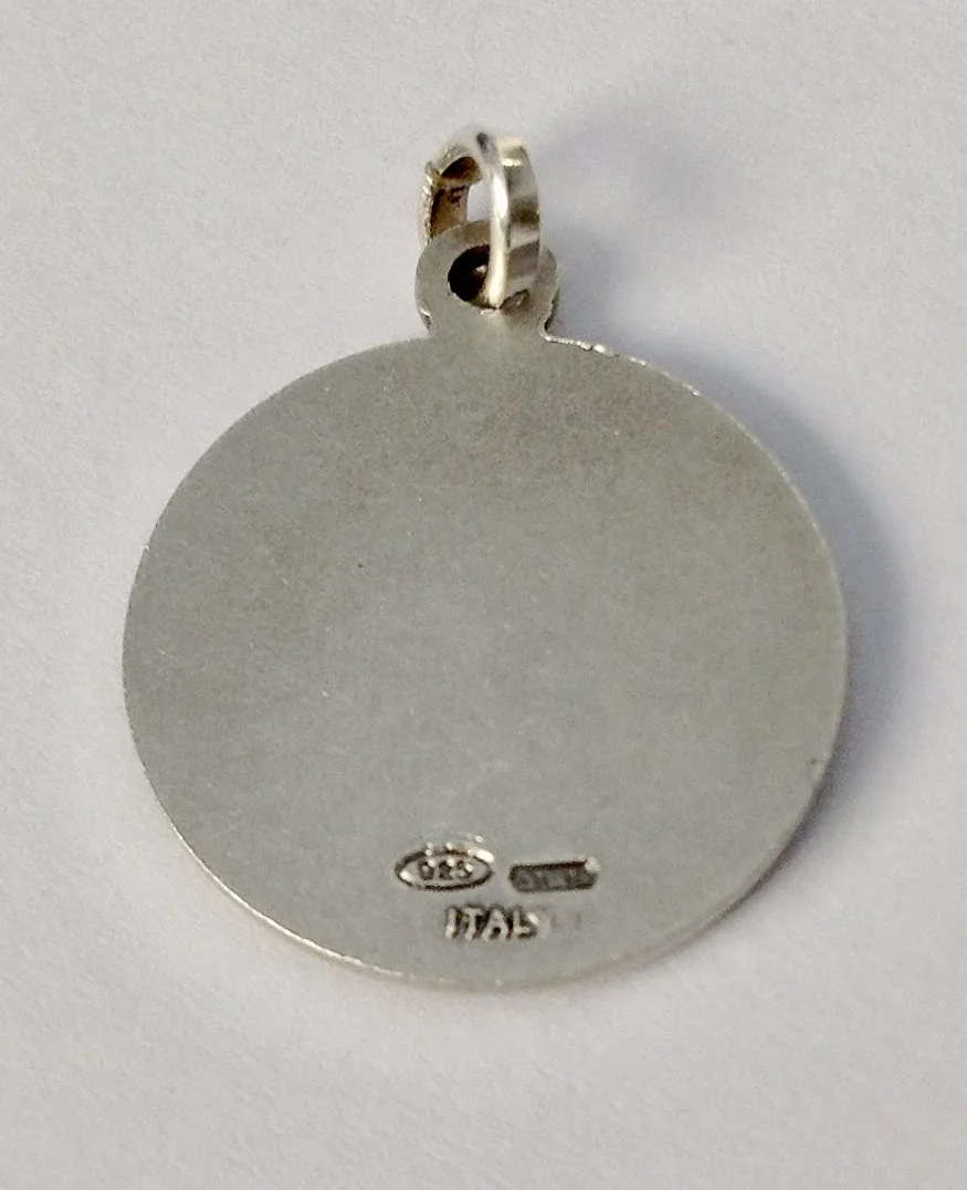 Medal Świętego Michała Archanioła ze srebra 925