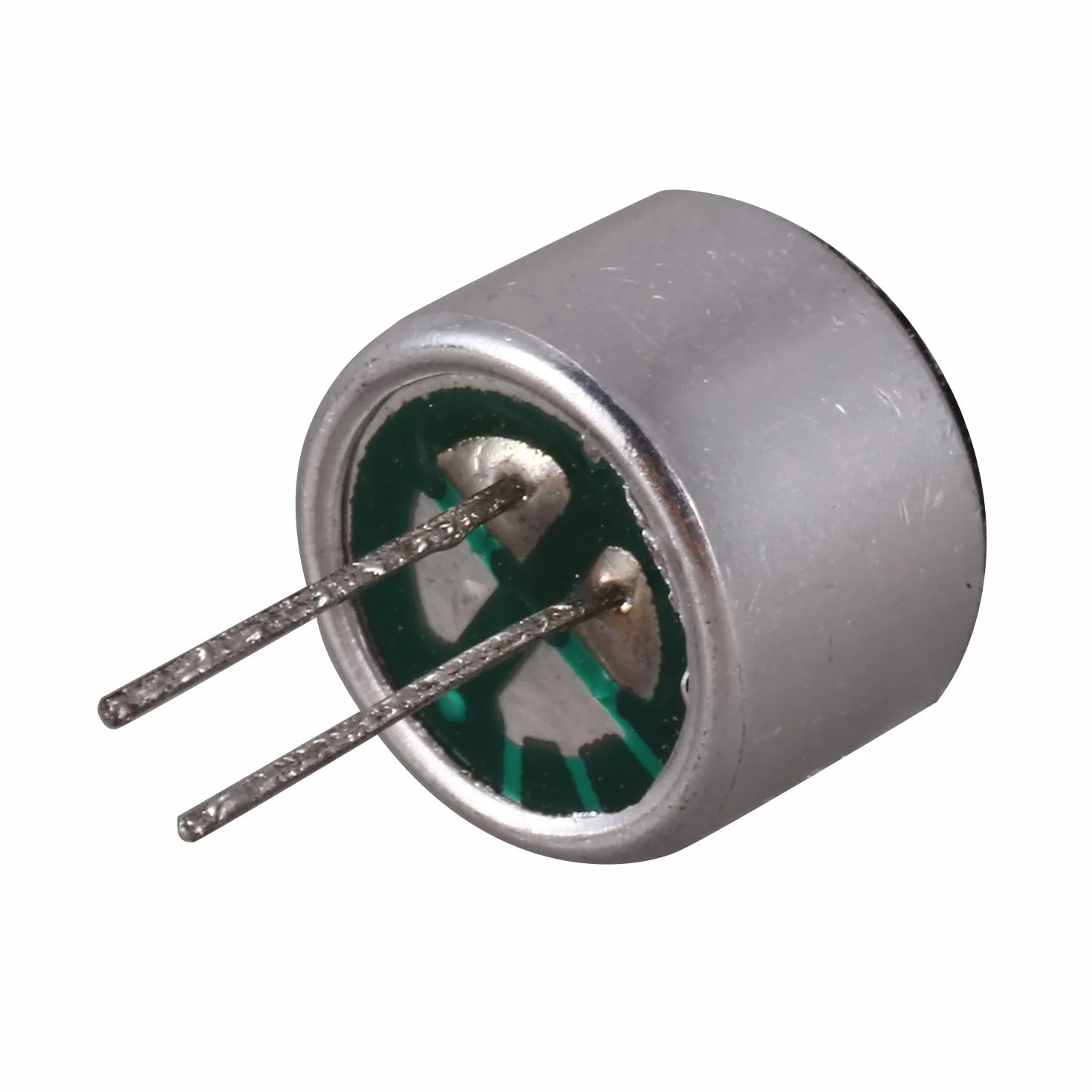 Lanko 10 sztuk 9,7 mm x 7 mm 2 pin MIC Capsule Elektret mikrofon kondensatorowy