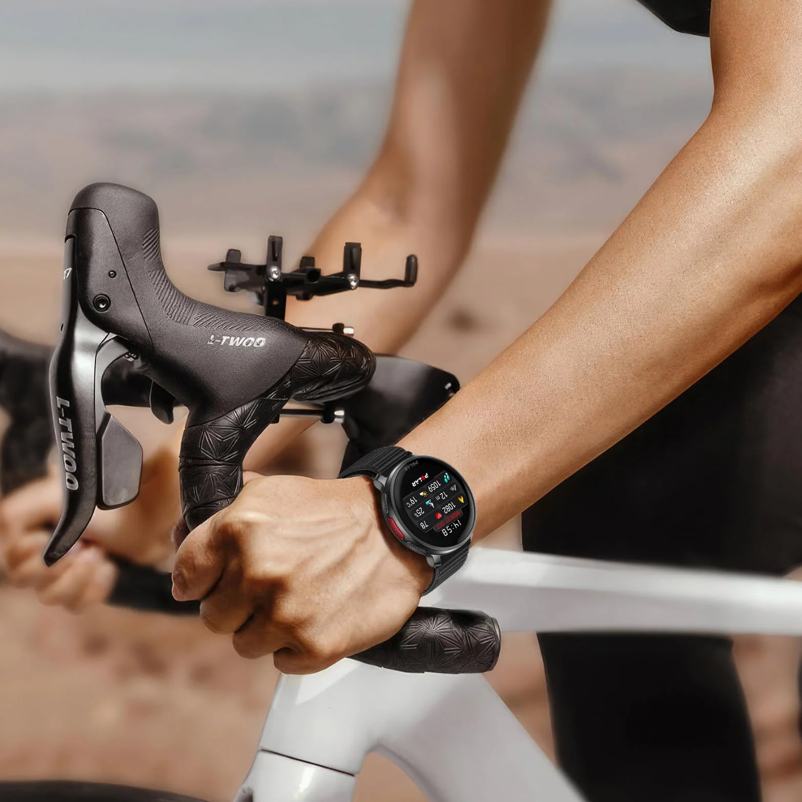 Polar Grit X Pro pasek do zegarka 22 mm nylonowy elastyczny sportowy