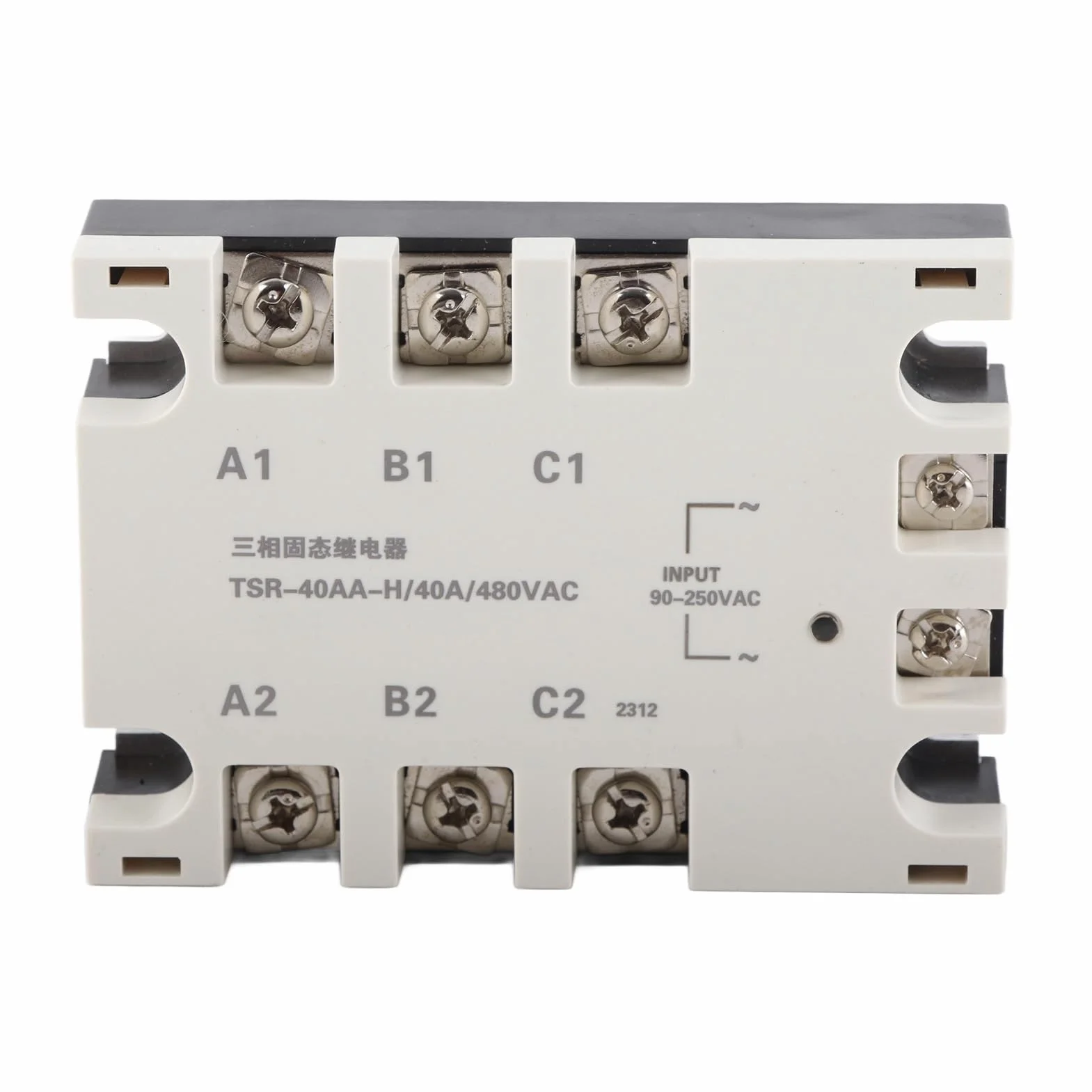 40 A SSR Solid State przekaźnik, wejście 3-fazowe, 24 V-480 V AC, 250 V AC