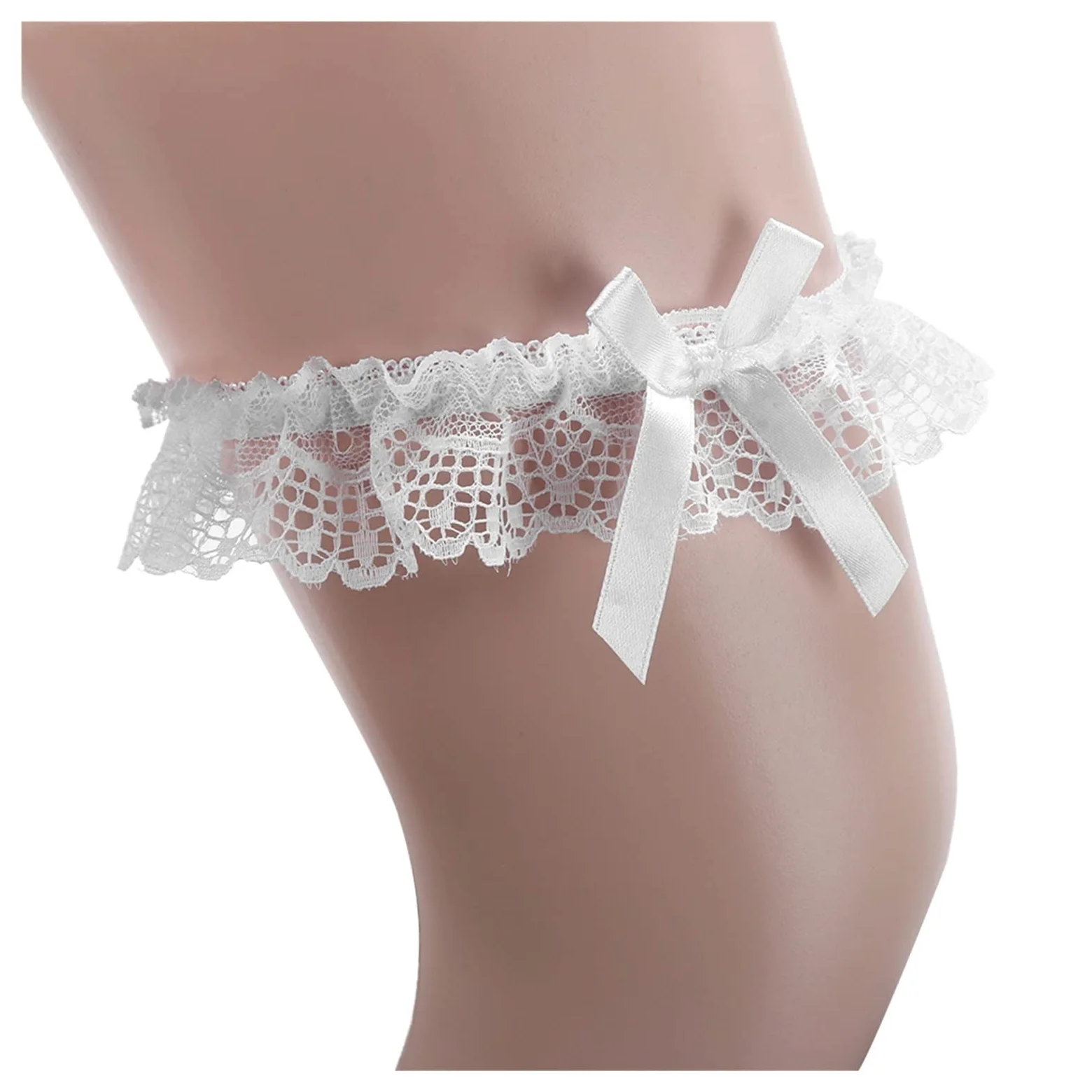 2 sztuk/zestaw damski panna młoda pas koronkowy Bowknot bielizna blokada nóg zestaw pas do pończoch koronkowy pas do pończoch (kolor: czarny, rozmiar: 33-60 CM) (czerwony 33)