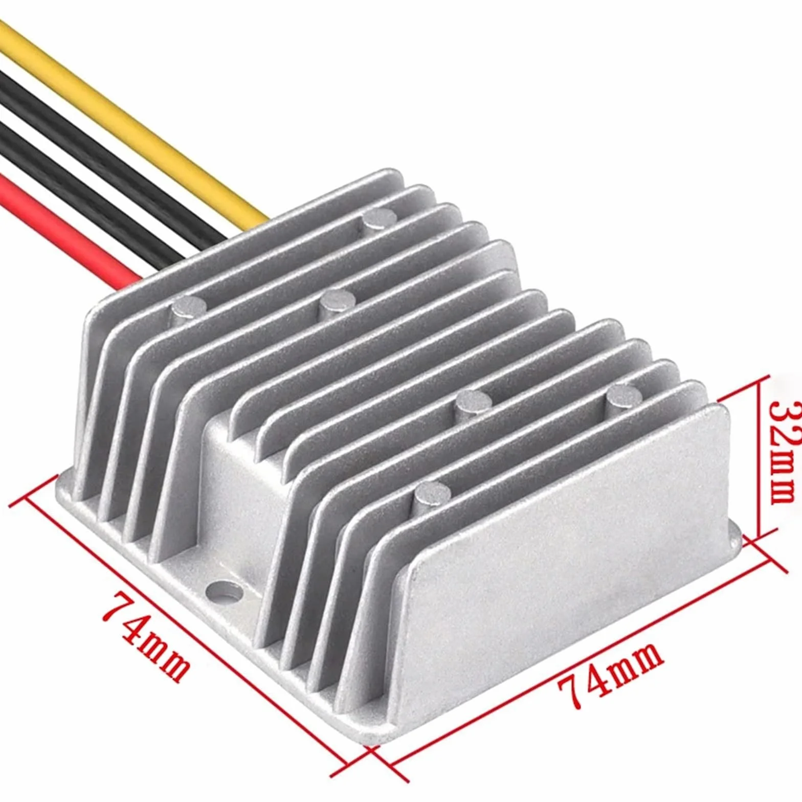 Przetwornica napięcia obniżającego napięcie DC 12 V 24 V na 6 V 10 A 20 A 30 A, prostownik 9 V-40 V na 6 V, moduł konwertera obniżającego prąd stały, regulator napięcia wstecznego, wyjście 6