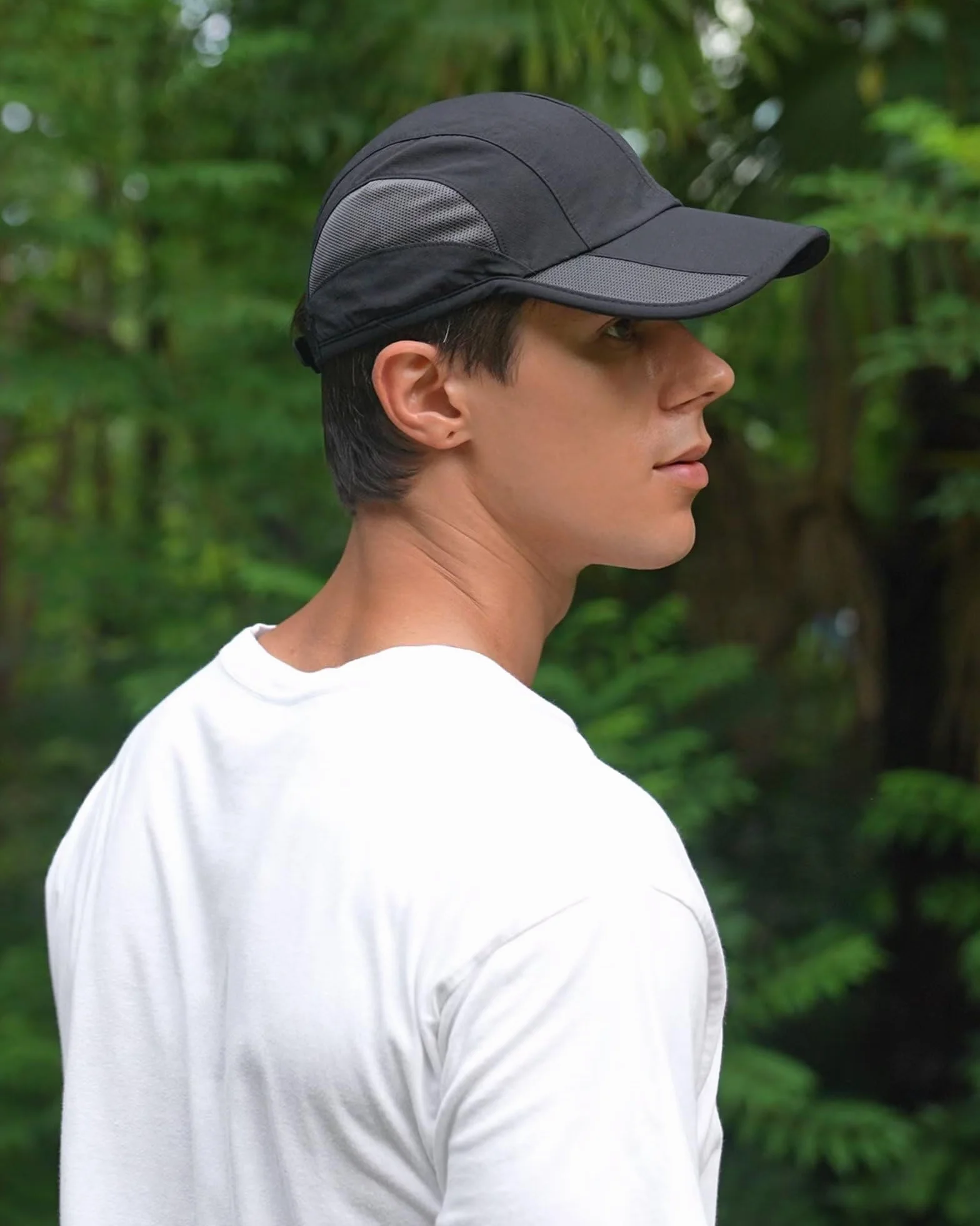 GADIEMKENSD Unstructured Quick Dry Sports Cap Outdoor Sun Protective Unisex