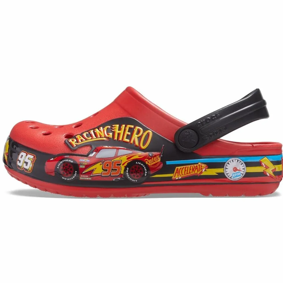 Crocs Uniseks - dzieci Fl Cars Lights Band Clog TChodak