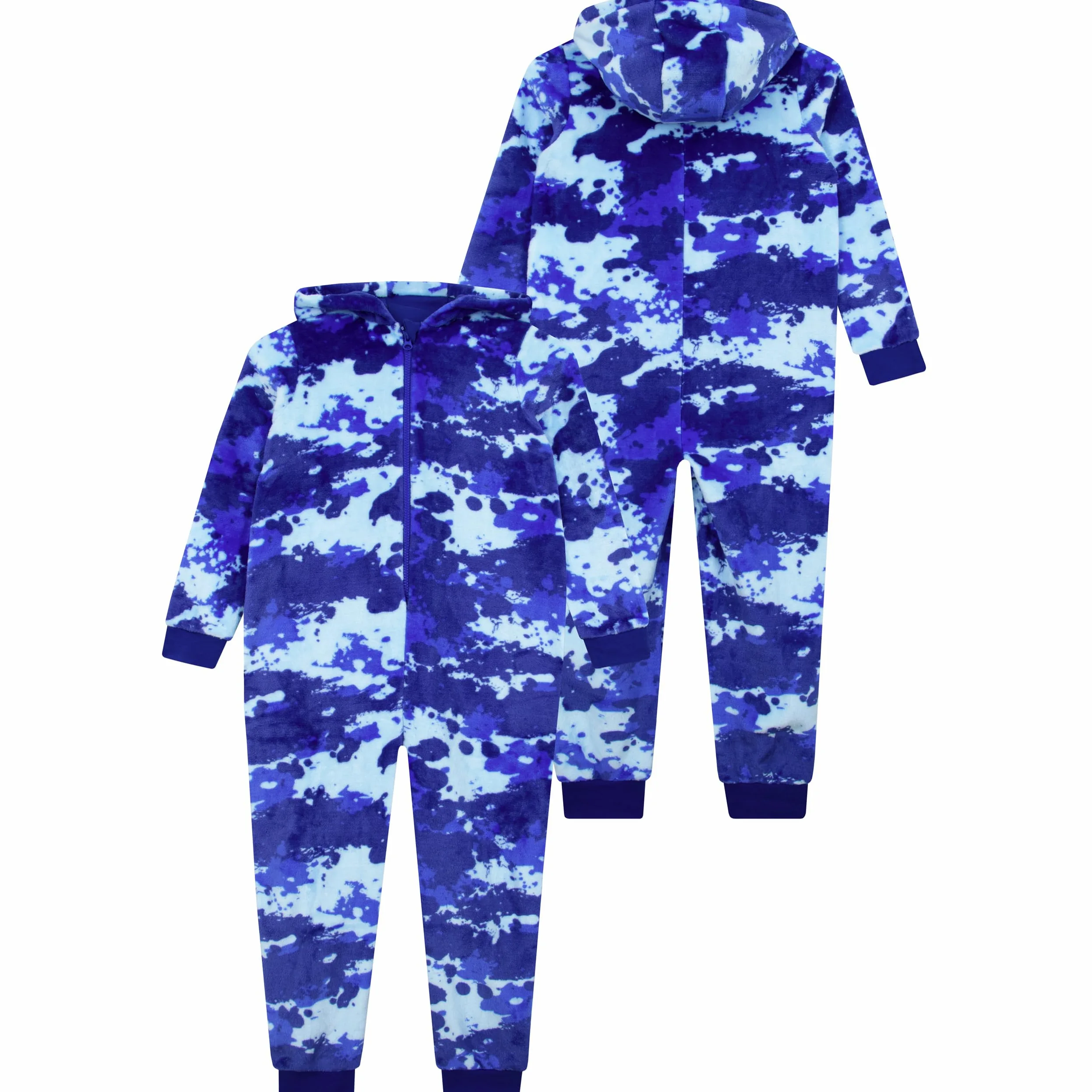 Harry Bear Onesie Dla Chłopców | Onesie W Kamuflaż Dla Chłopców | Polarowy Onesie Dla Chłopców