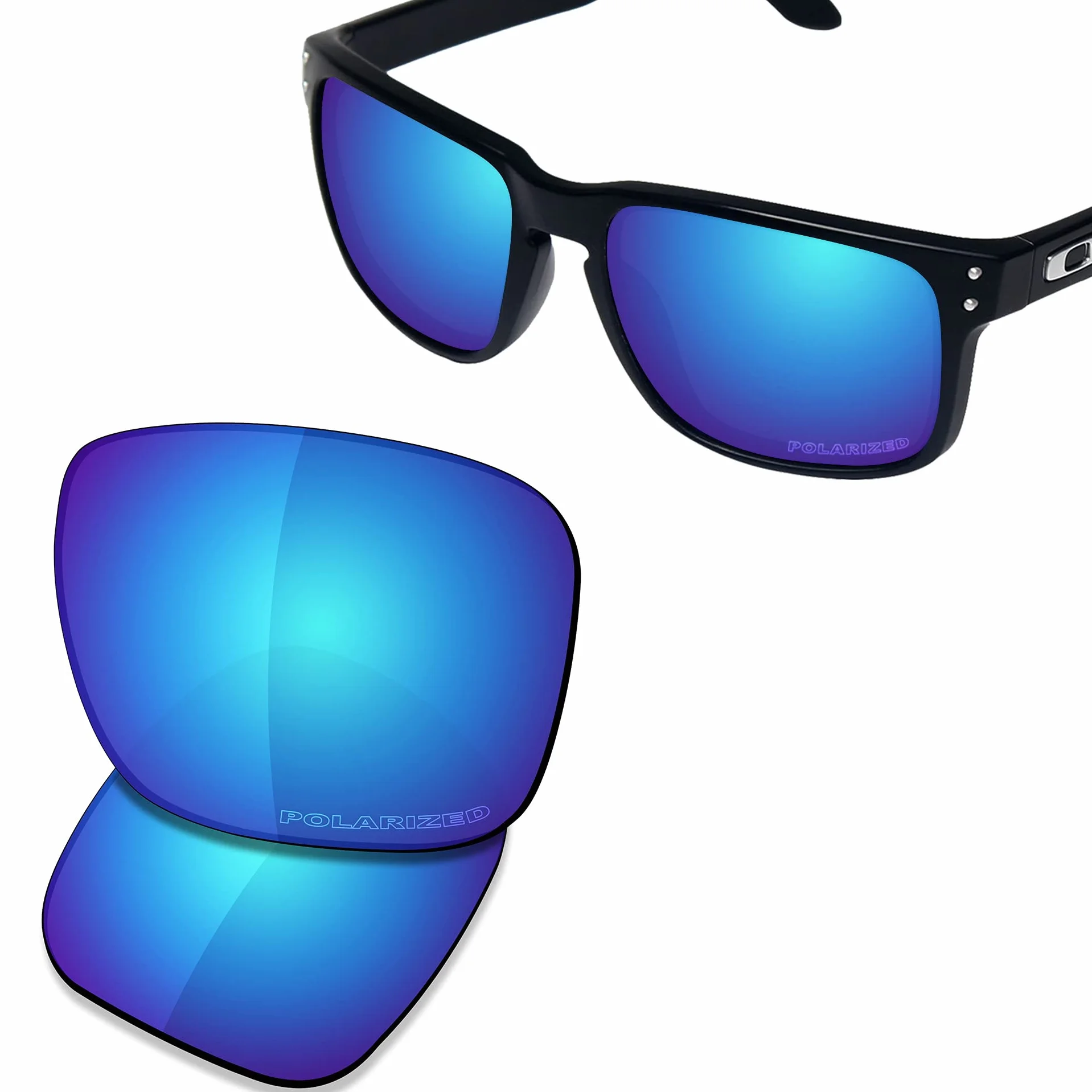 Saucer Najwyższej jakości soczewki zamienne do okularów przeciwsłonecznych Oakley Holbrook Metal OO4123