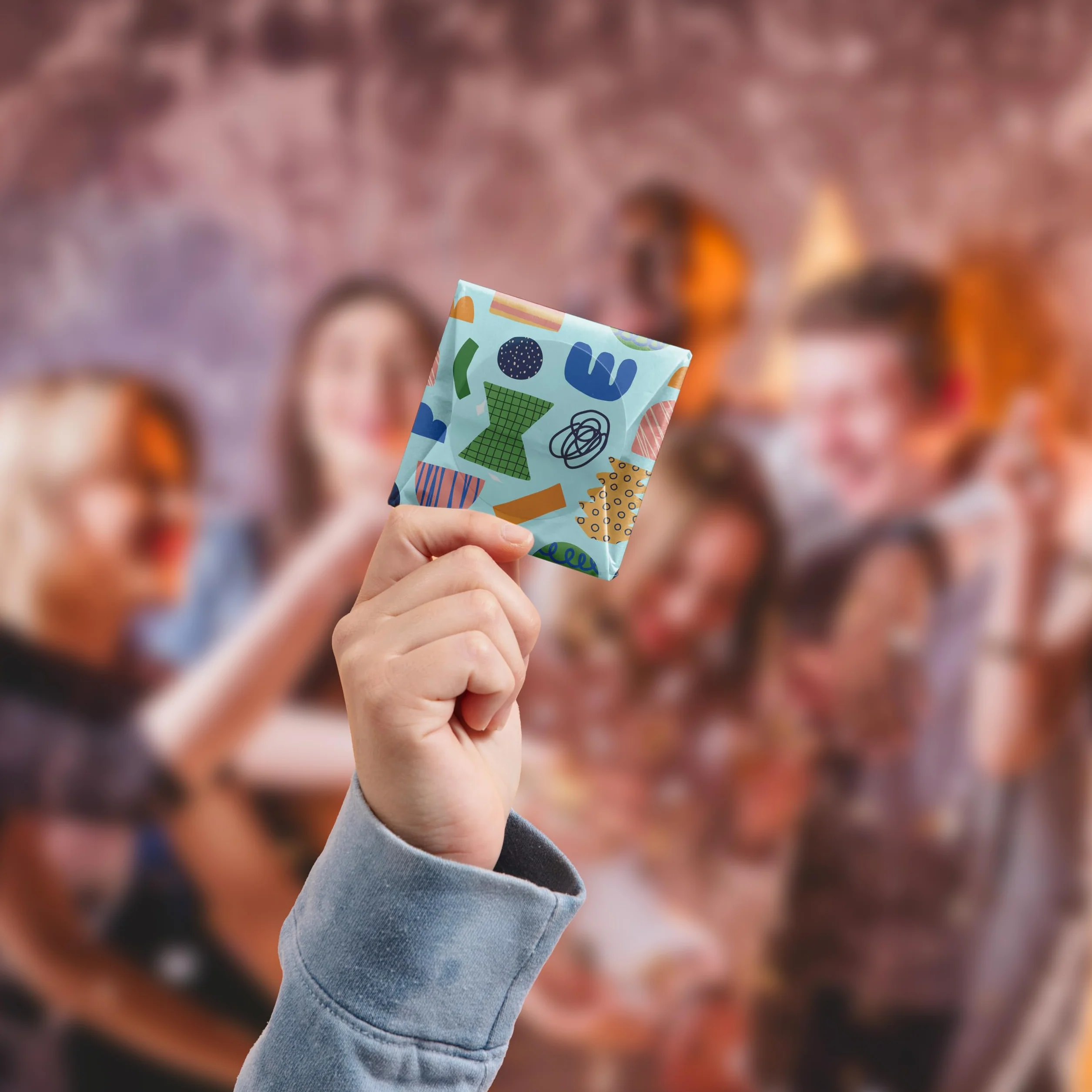 Colortouch Naklejki z Przezroczystymi Kropkami do Pakowania 3,8 cm Opakowanie 1000 sztuk