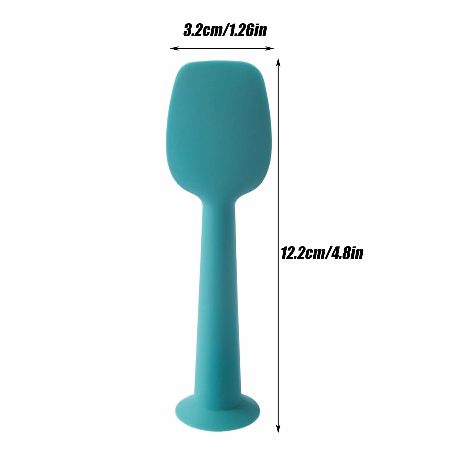 Baby Diaper Cream Spatula, Diaper Cream Applicator, Silicone Paste Tool with Soft Flexible Design, Portable & Easy to Clean, Ideal for Rash Care Nursery Bath Cheeks, 4.8x1.26 inch