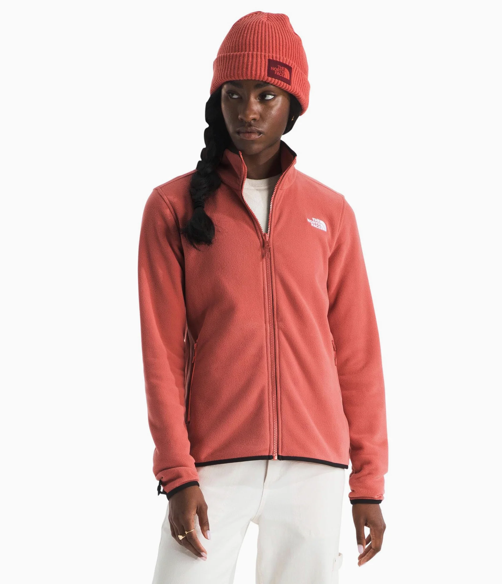 The North Face Kobiety Glacier Fleece Kurtka Mars Dust L