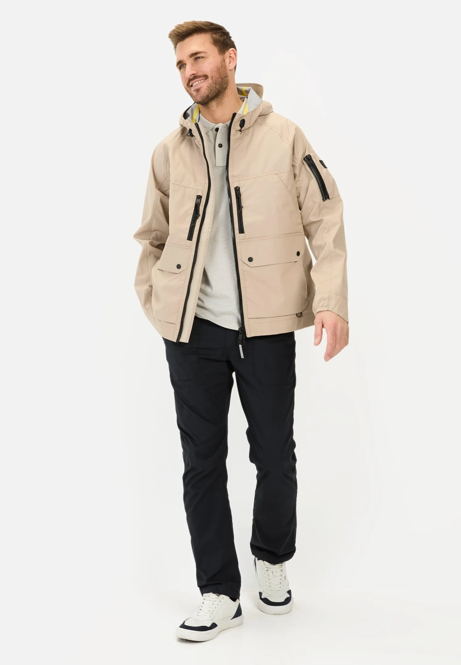 camel active Męska koszulka polo, beżowy, L