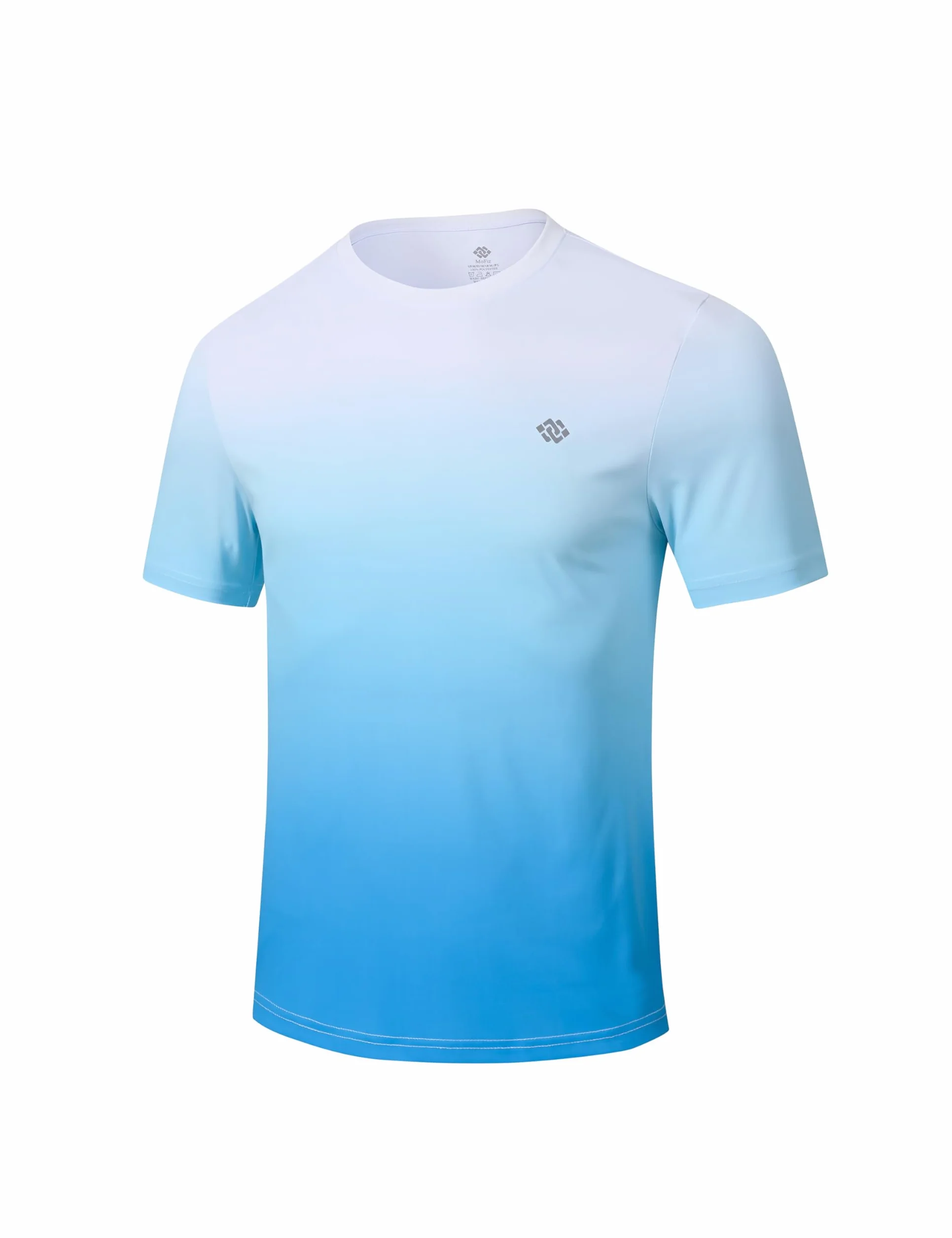 MoFiz Męska koszulka anty-UV, UPF 50+, szybkoschnąca, koszulka Rashguard na zewnątrz, do surfingu,