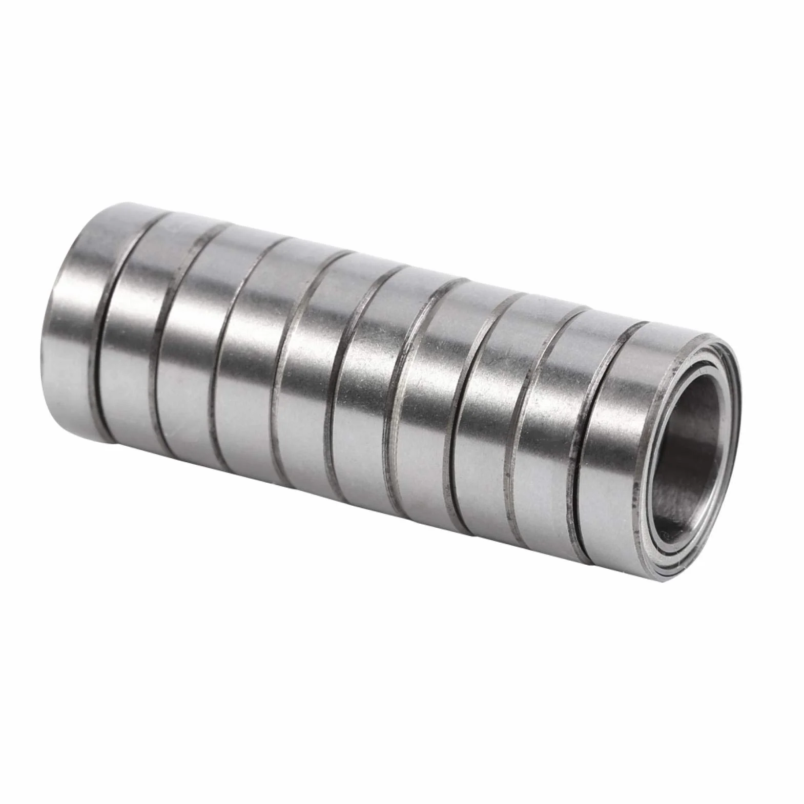 Yosoo Health Gear 10 szt. 10 x 15 x 4 mm metalowe ekranowane łożyska kulkowe, 6700zz cienkie przekrój łożyska kulkowe