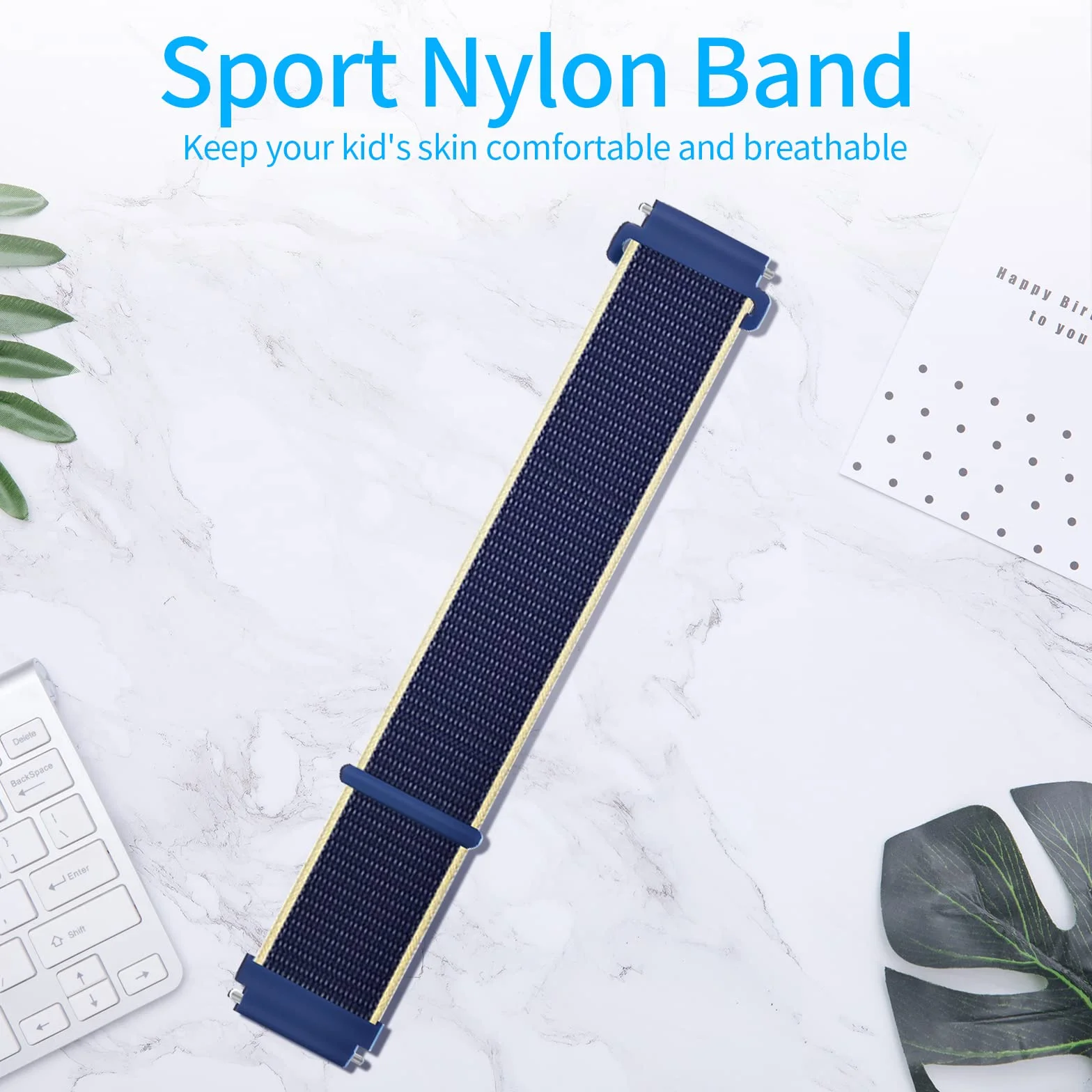 Xplora X5 Nylonowa bransoletka kompatybilna z Xplora Kids Smartwatch, regulowana, zamienna